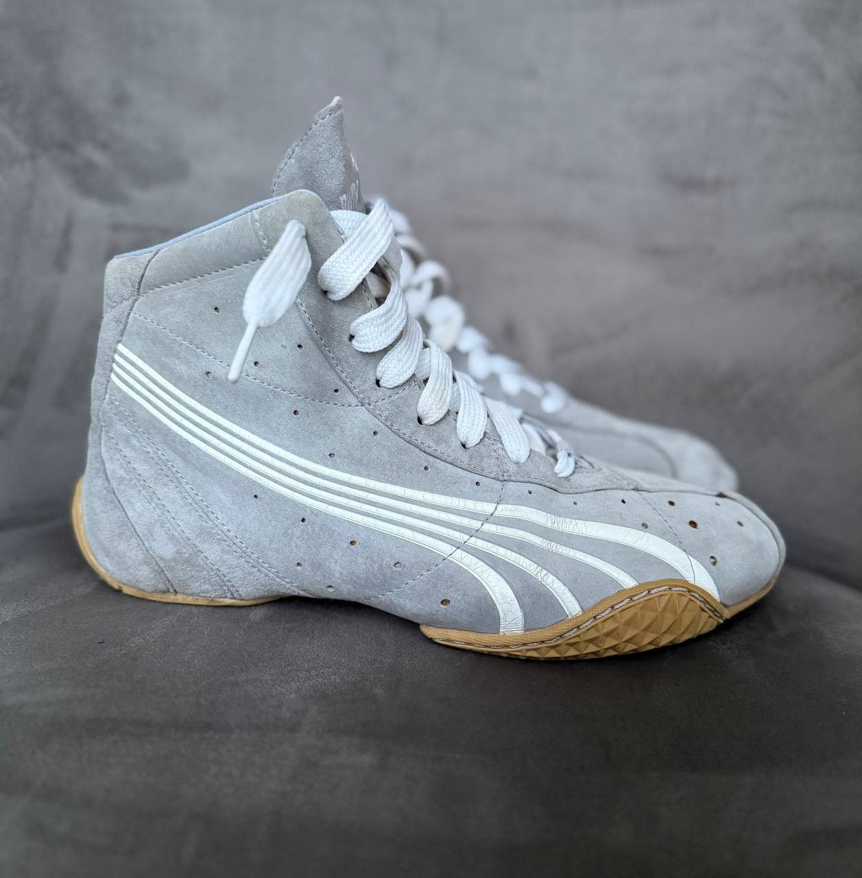 Puma Puma Asana Moto Boxing Wrestling Japan vintage boots Size US 7.5 / EU 40-41 - 2 Thumbnail