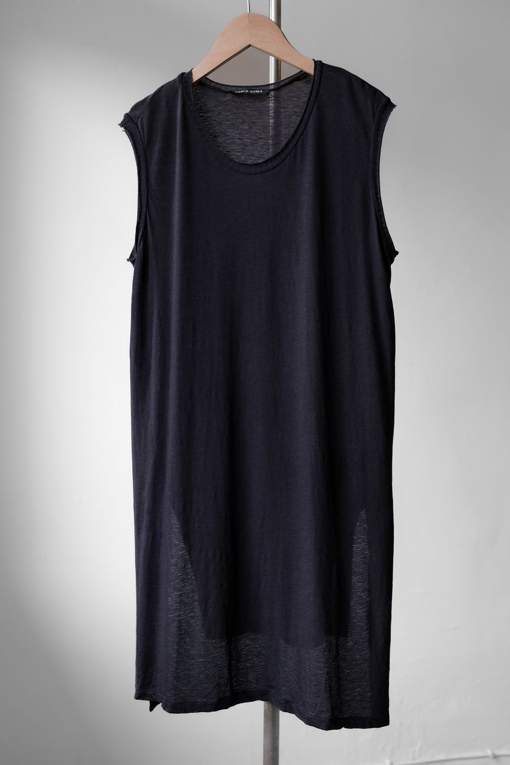 Damir Doma DAMIR DOMA Cotton / Cashmere Long Tank Top Size US S / EU 44-46 / 1 - 1 Thumbnail