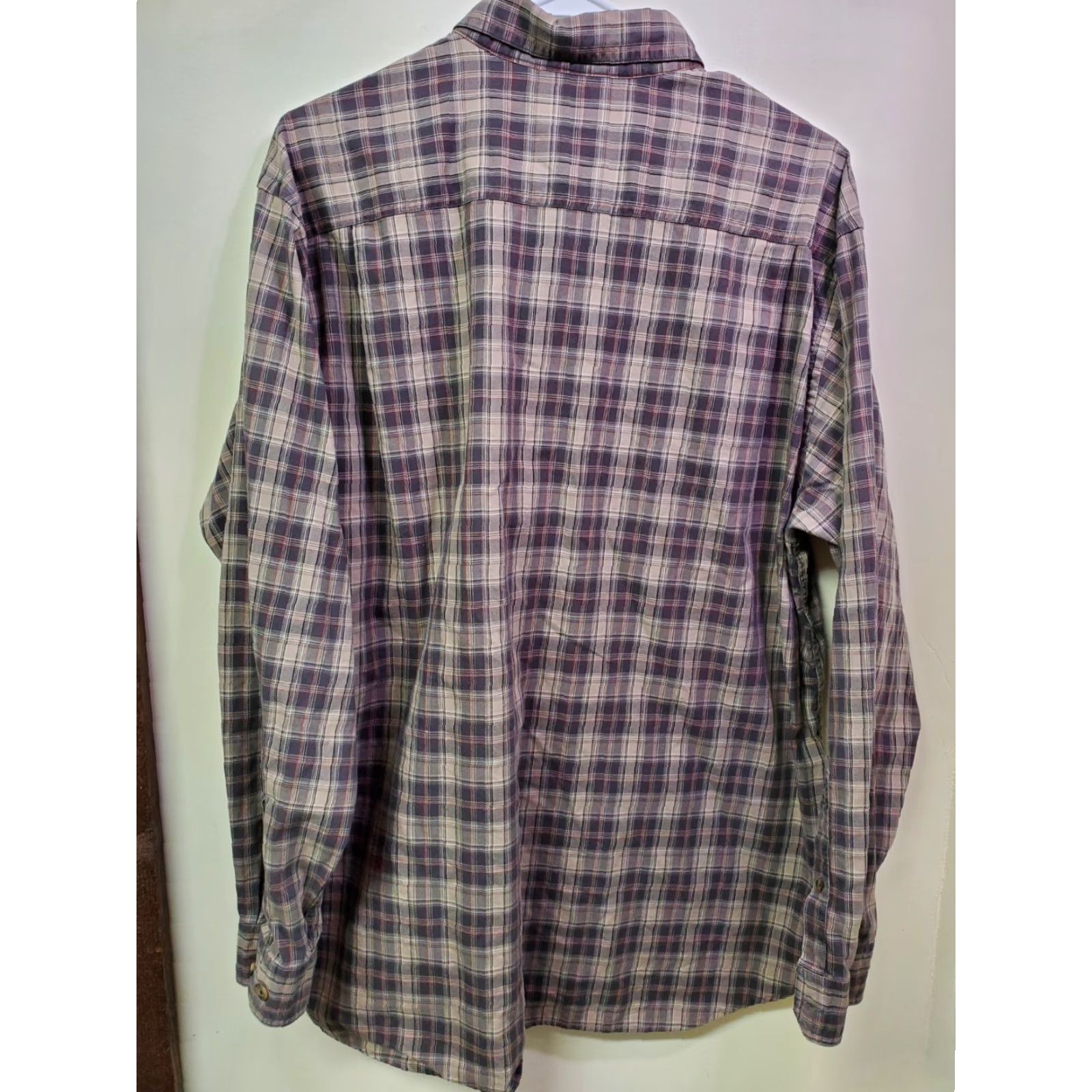 Vintage Columbia XCO Shirt Men’s Long Sleeve Plaid Button Down Size L Brown Front Pocket Size US L / EU 52-54 / 3 - 6 Thumbnail