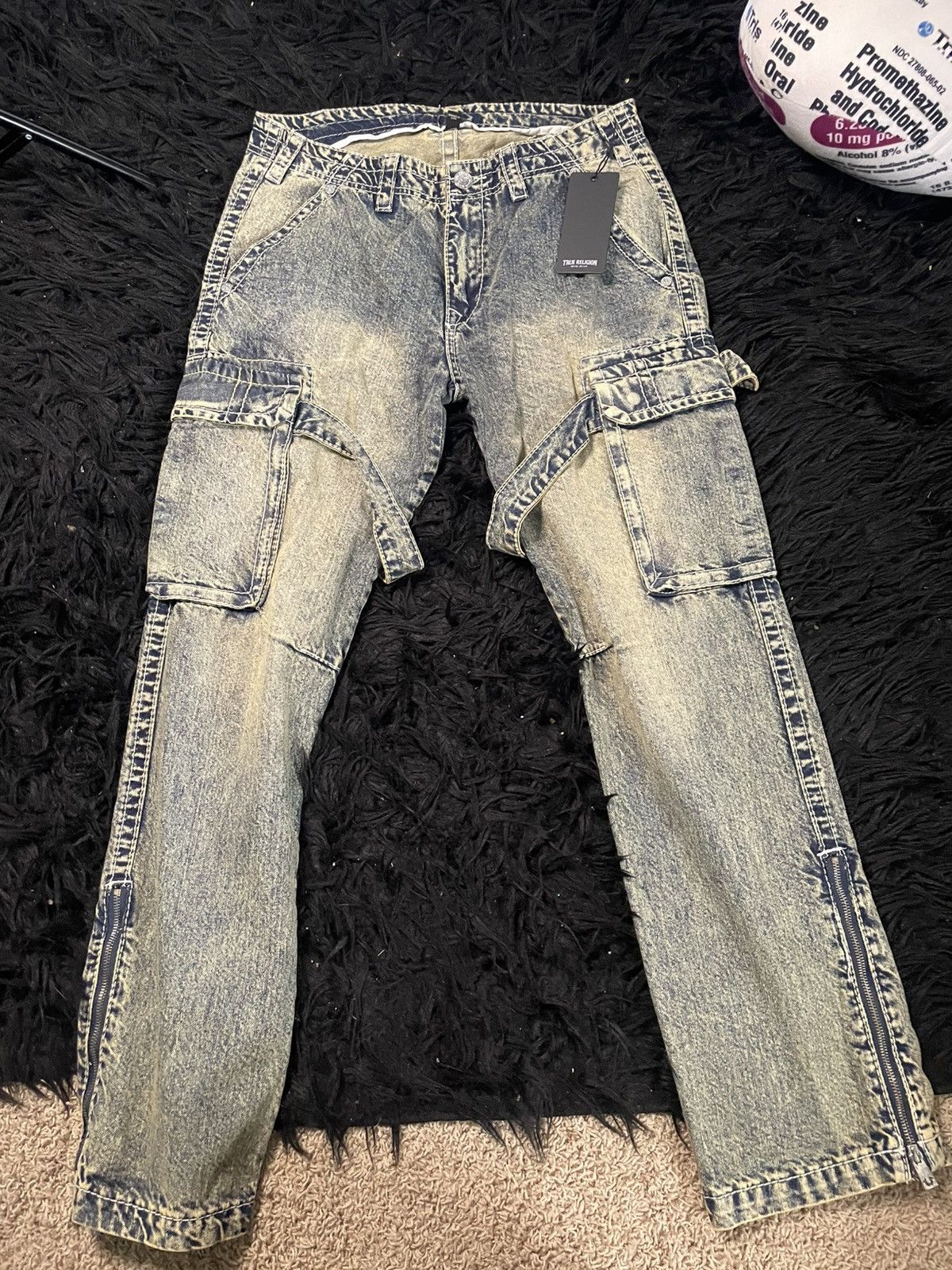 True Religion True Religion Cargo Pants (With Tag) Size US 31 - 1 Thumbnail