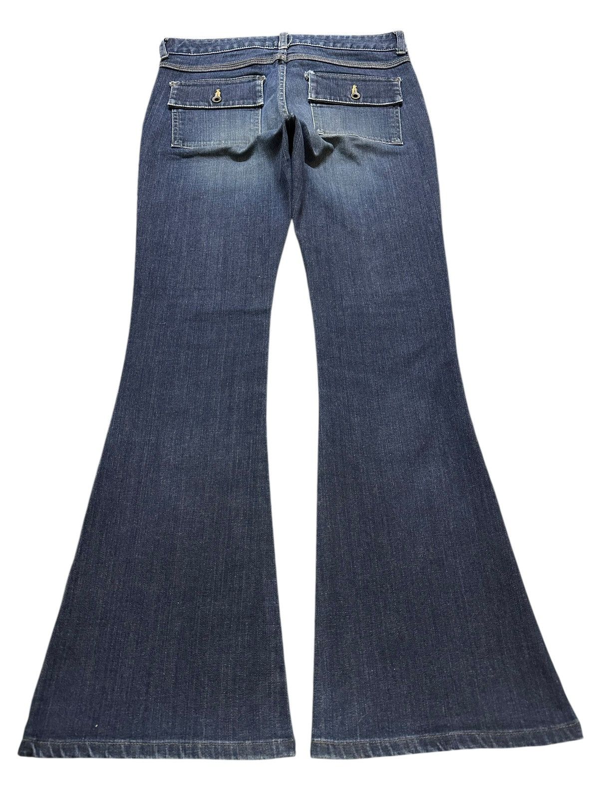 Hysteric Glamour Vintage Japanese Brand Faded Wash Style Flare Jeans Size US 30 / EU 46 - 2 Thumbnail