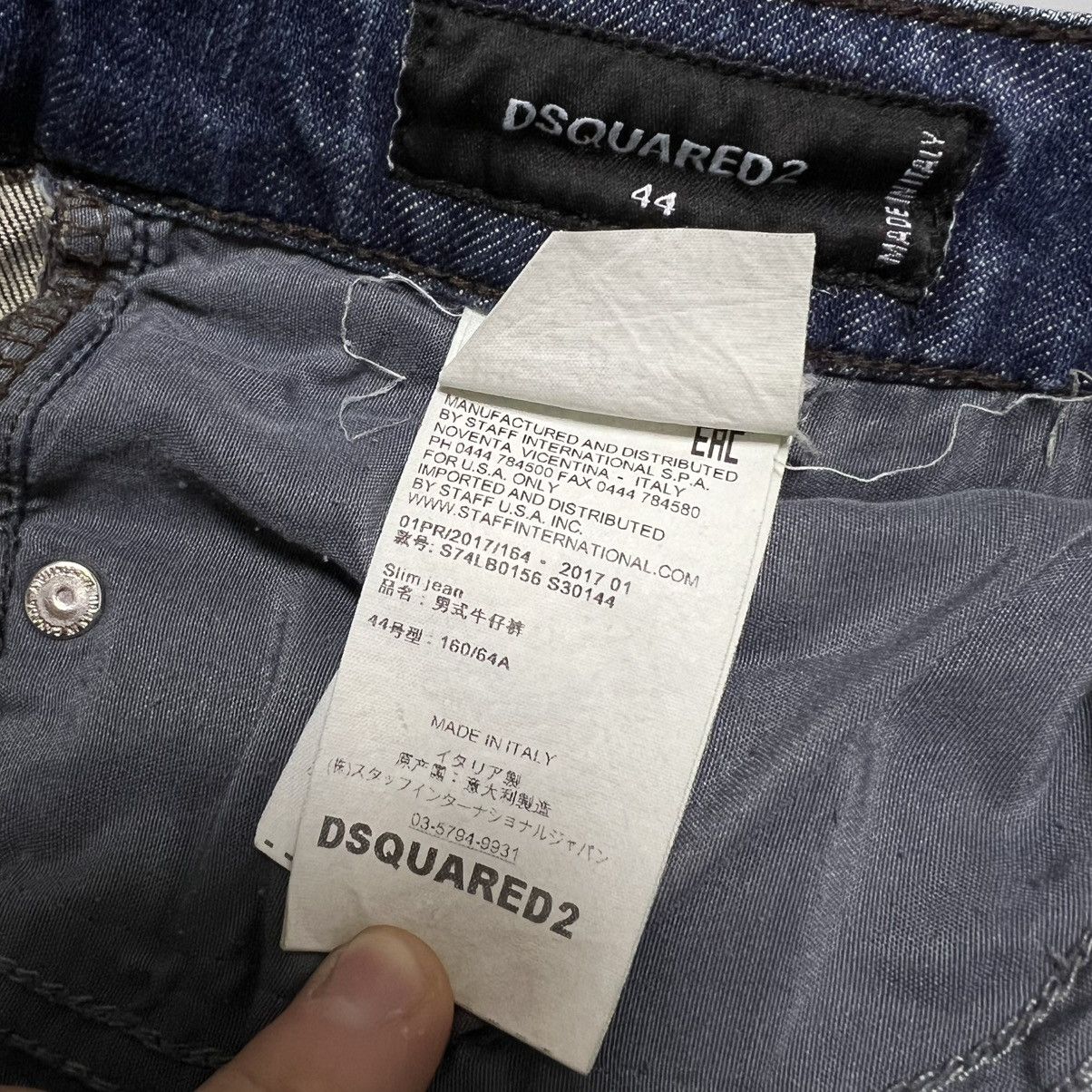 Dsquared2 × Vintage Dsquared Blue Shorts Vintage Size US 30 / EU 46 - 19 Thumbnail