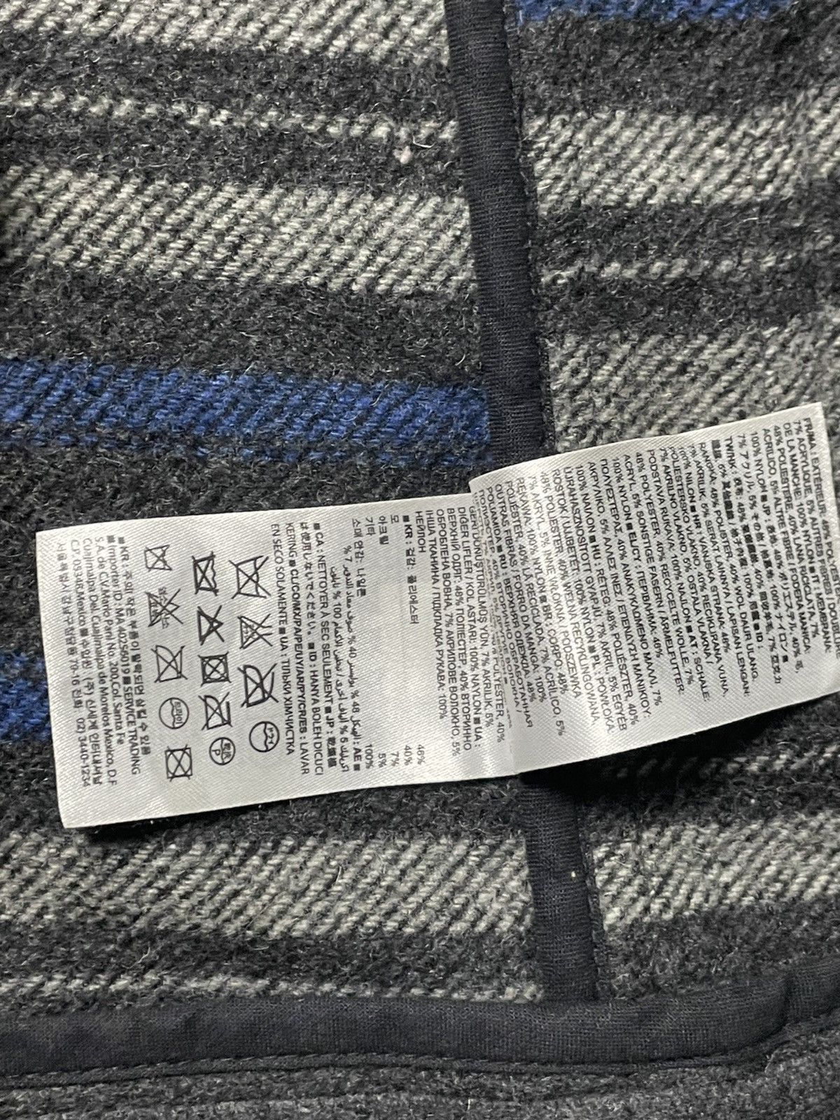 Gap × Vintage Vintage Gap Kids Wool Hooded Coat (46) Size US S / EU 44-46 / 1 - 8 Thumbnail