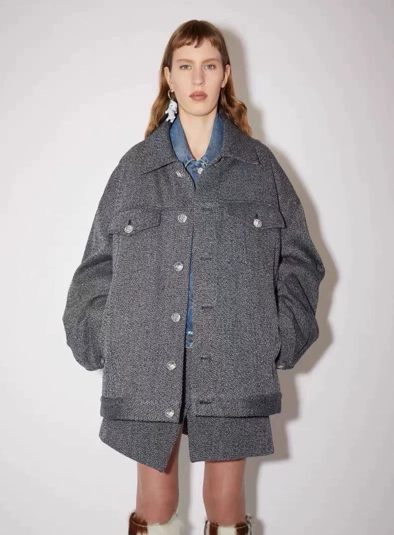 Acne Studios Acne Studios Blue loose coat Size US XS / EU 42 / 0 - 9 Thumbnail