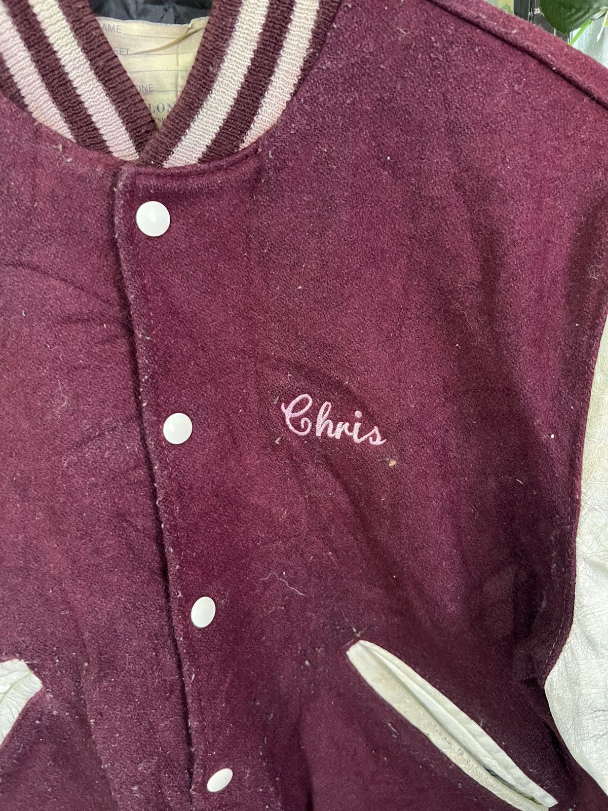 Delong × Vintage Vintage Delong Varsity Jacket Size US L / EU 52-54 / 3 - 3 Thumbnail