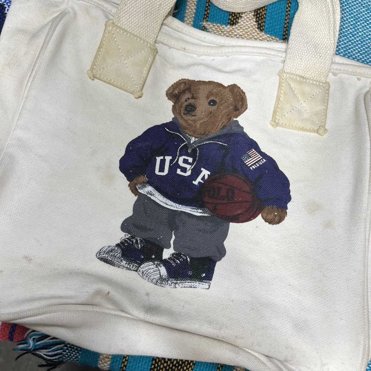 Polo Ralph Lauren × Vintage Ralph lauren polo bear tote bag Size ONE SIZE - 3 Thumbnail