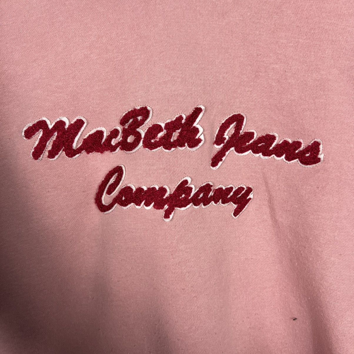 Macbeth MACBETH JEANS COMPANY Big Logo Pullover Hoodies #4263-C194 Size L / US 10 / IT 46 - 10 Thumbnail