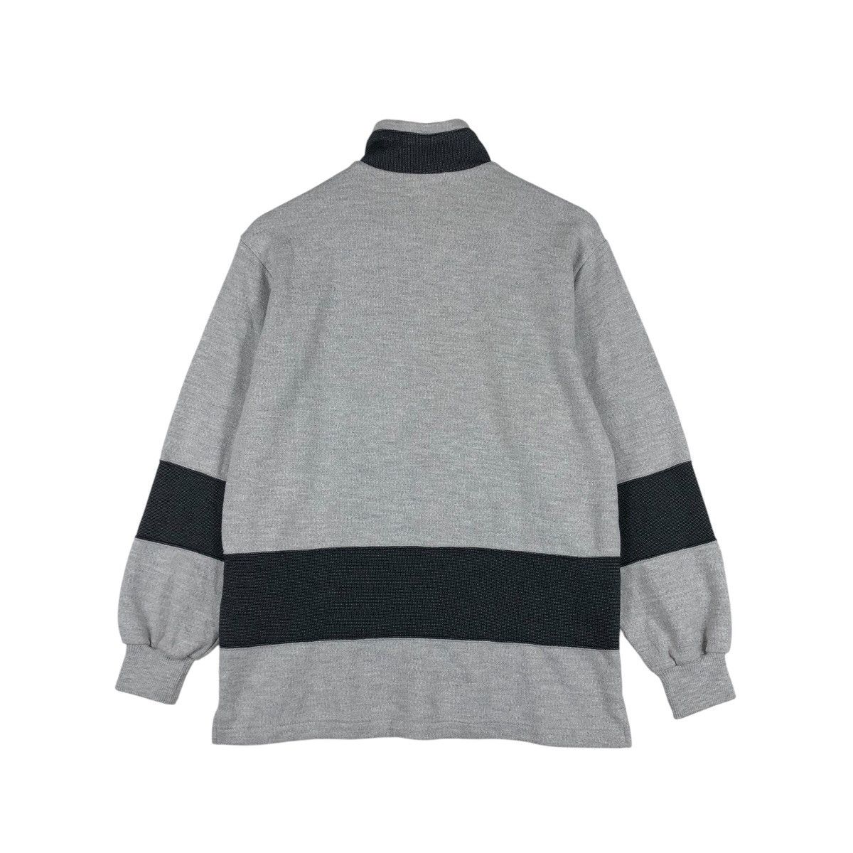 Courreges COURREGES Nice Design Half Zipper Sweatshirt Size US M / EU 48-50 / 2 - 6 Thumbnail