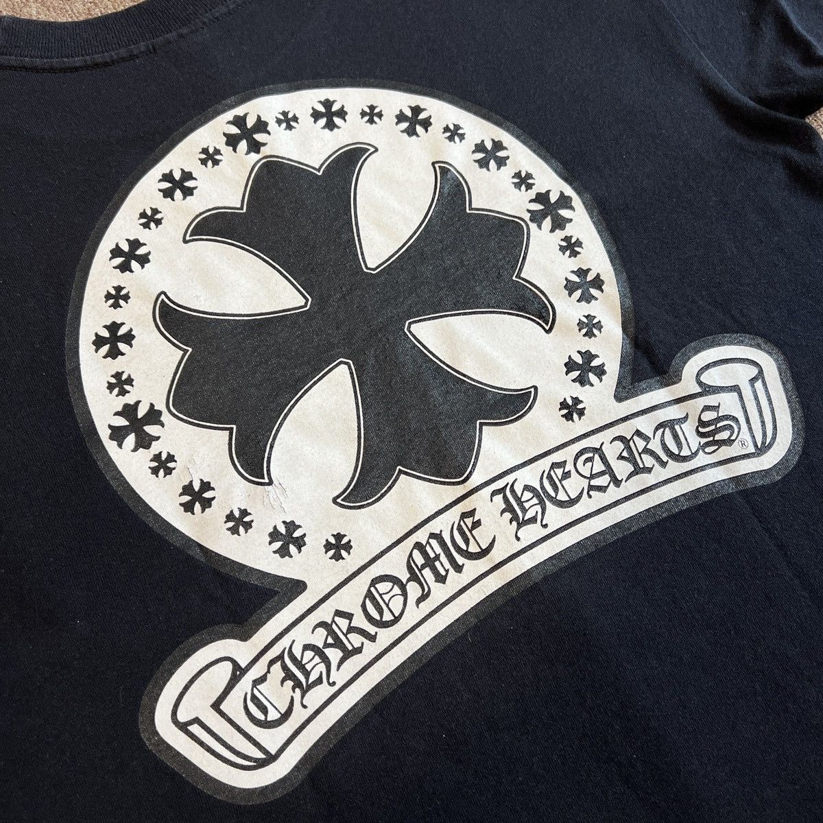 Chrome Hearts Chrome Hearts Cross vintage Tee Size US M / EU 48-50 / 2 - 8 Thumbnail