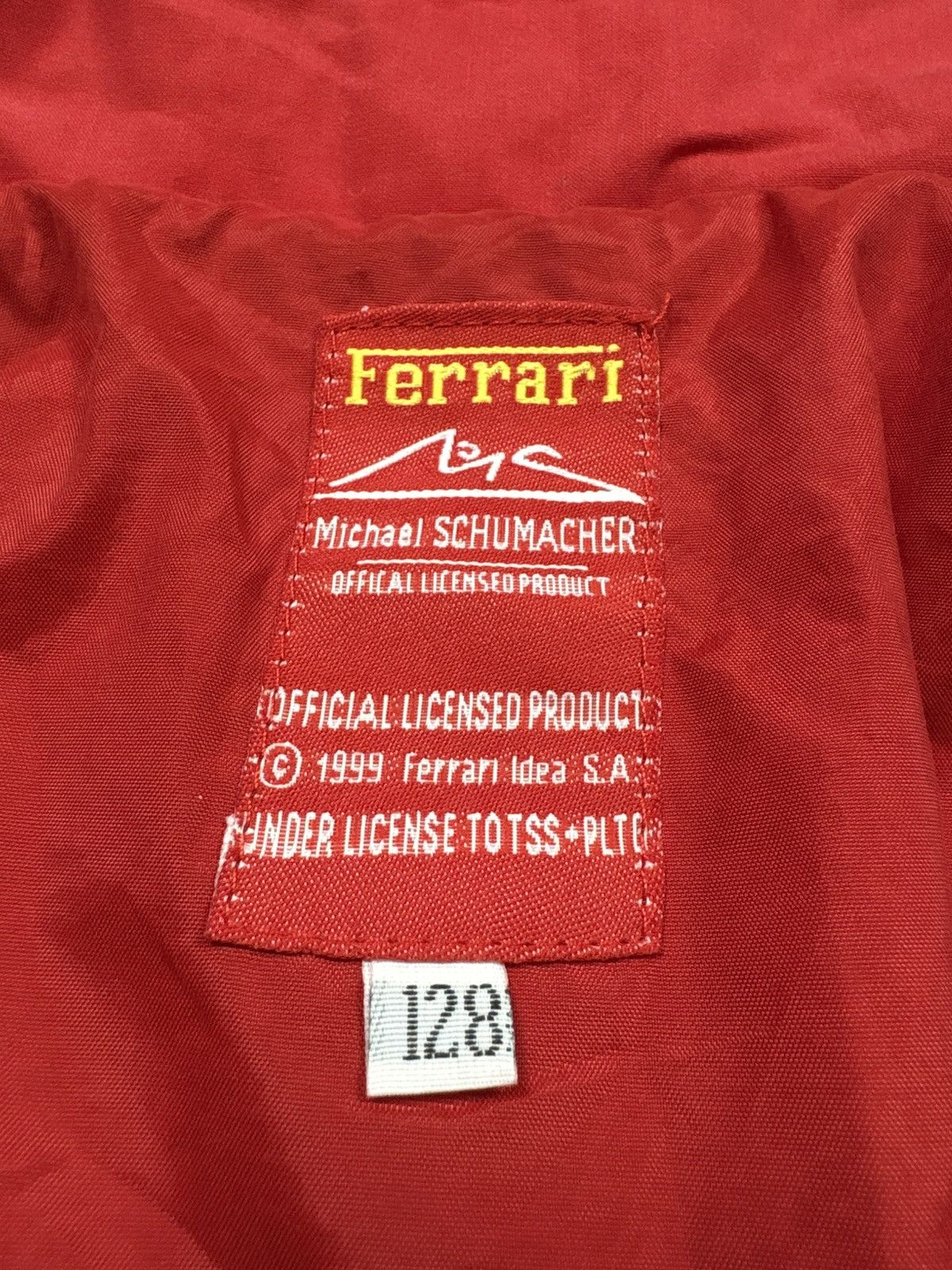 Ferrari Vintage 1999 Ferrari Michael Schumacher F1 Racing Jacket 90s Size US XS / EU 42 / 0 - 13 Thumbnail