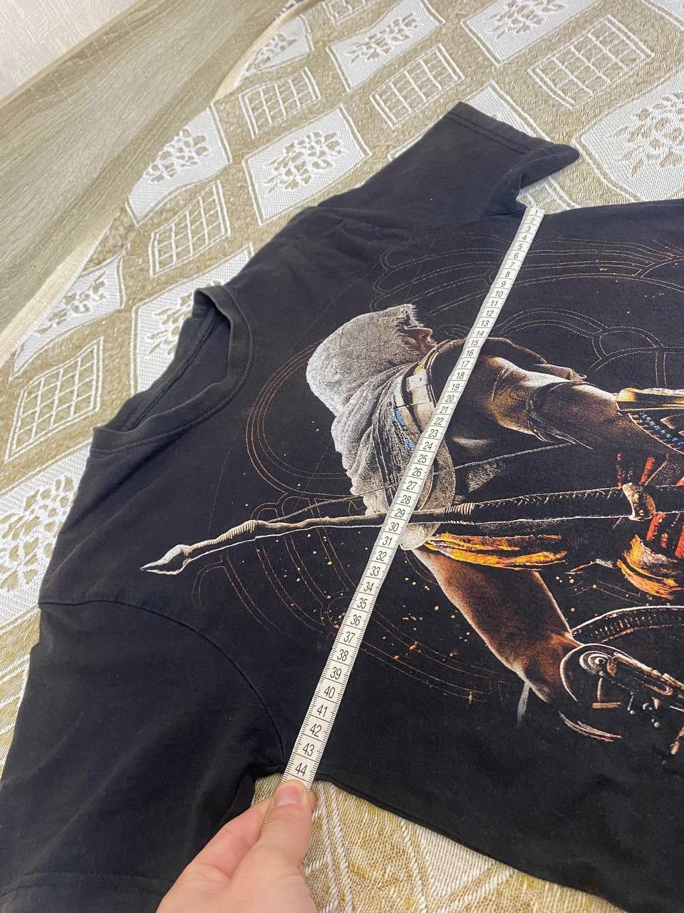 Playstation 🔥 Assassins Creed Origins Bayek Game T Shirt Halo Warcraft Size US S / EU 44-46 / 1 - 10 Thumbnail
