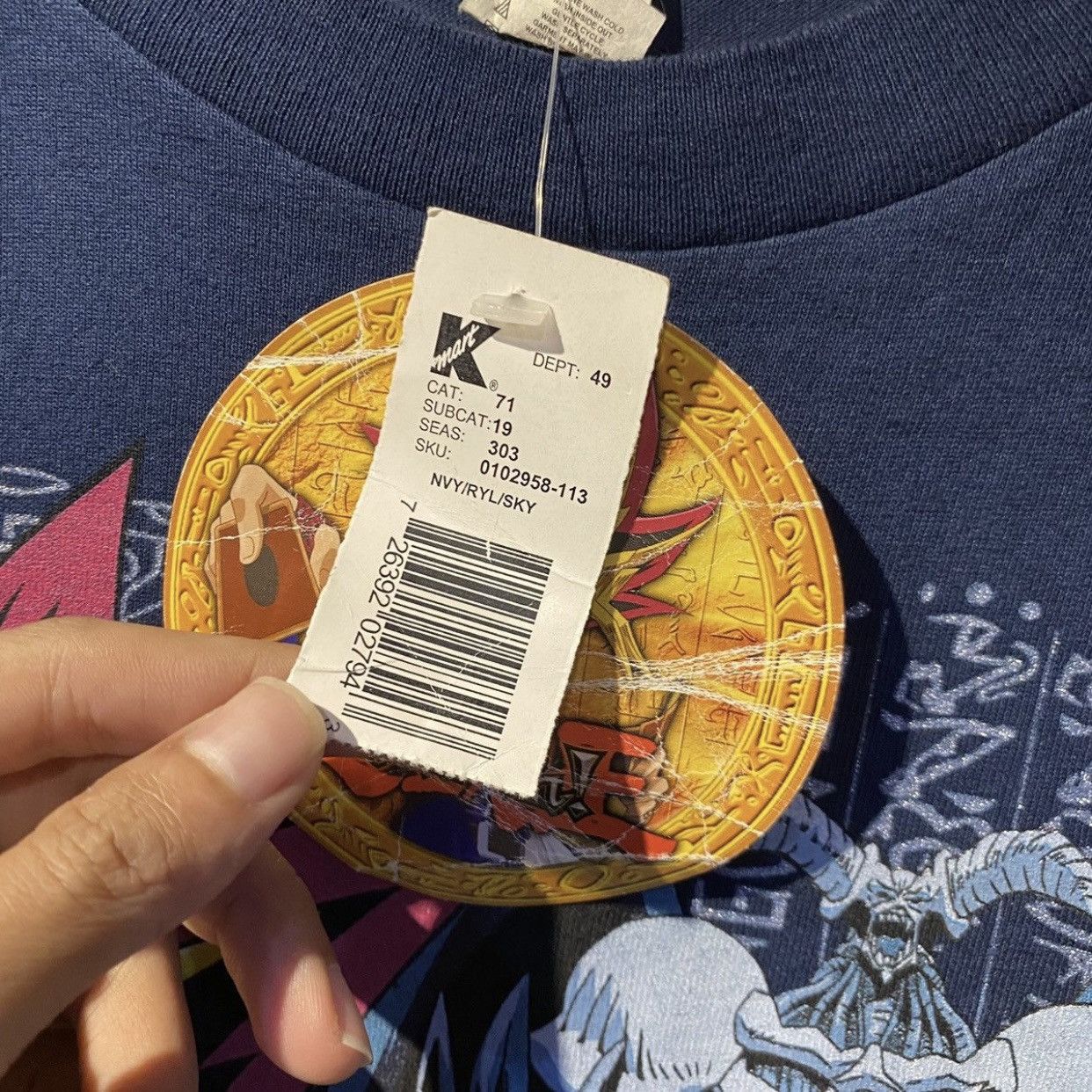 The Game × Vintage Rare Vintage DEADSTOCK YUGIOH 1996s Tye Dye t-shirt tee Size US S / EU 44-46 / 1 - 6 Thumbnail