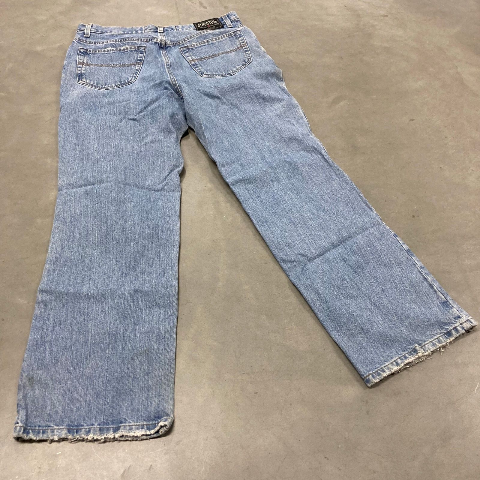 Structure × Vintage y2k faded structure bootcut jeans 36x32 Size US 36 / EU 52 - 2 Thumbnail