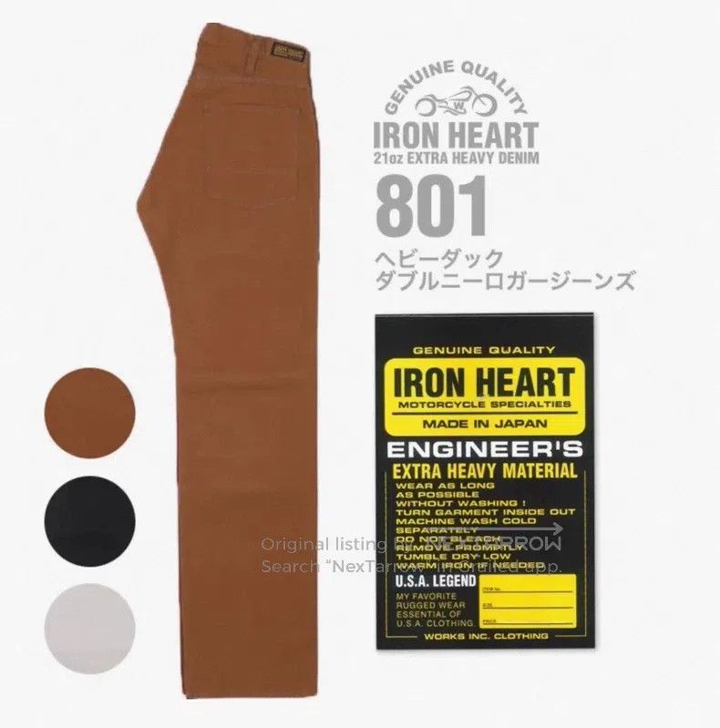 Iron Heart Iron Heart Cargo pants Size US 34 / EU 50 - 1 Thumbnail