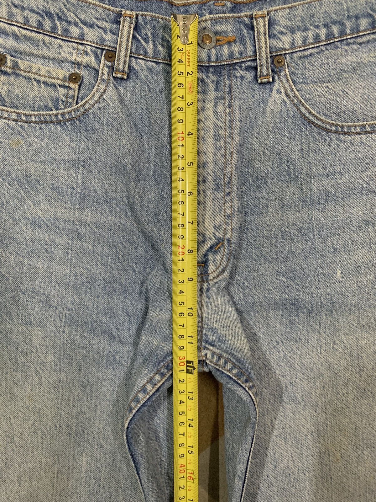 Levi's Vintage 1989s Levis Japan Original Riveted Big E Jeans Size US 32 / EU 48 - 19 Thumbnail