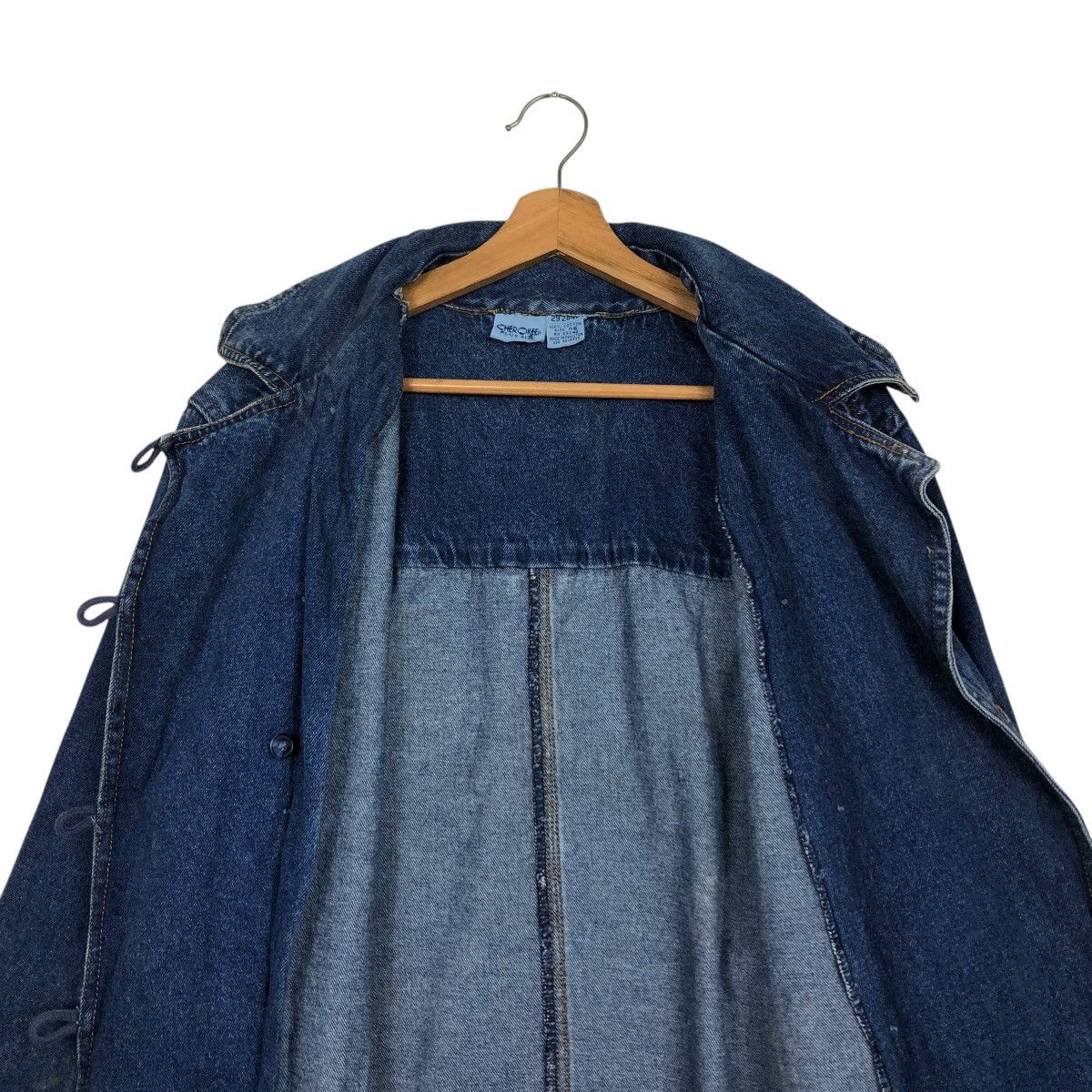 Japanese Brand 🔥VINTAGE CHORE WORK DENIM JACKET CHEROKEE ISSEY MIYAKE Size US L / EU 52-54 / 3 - 16 Thumbnail