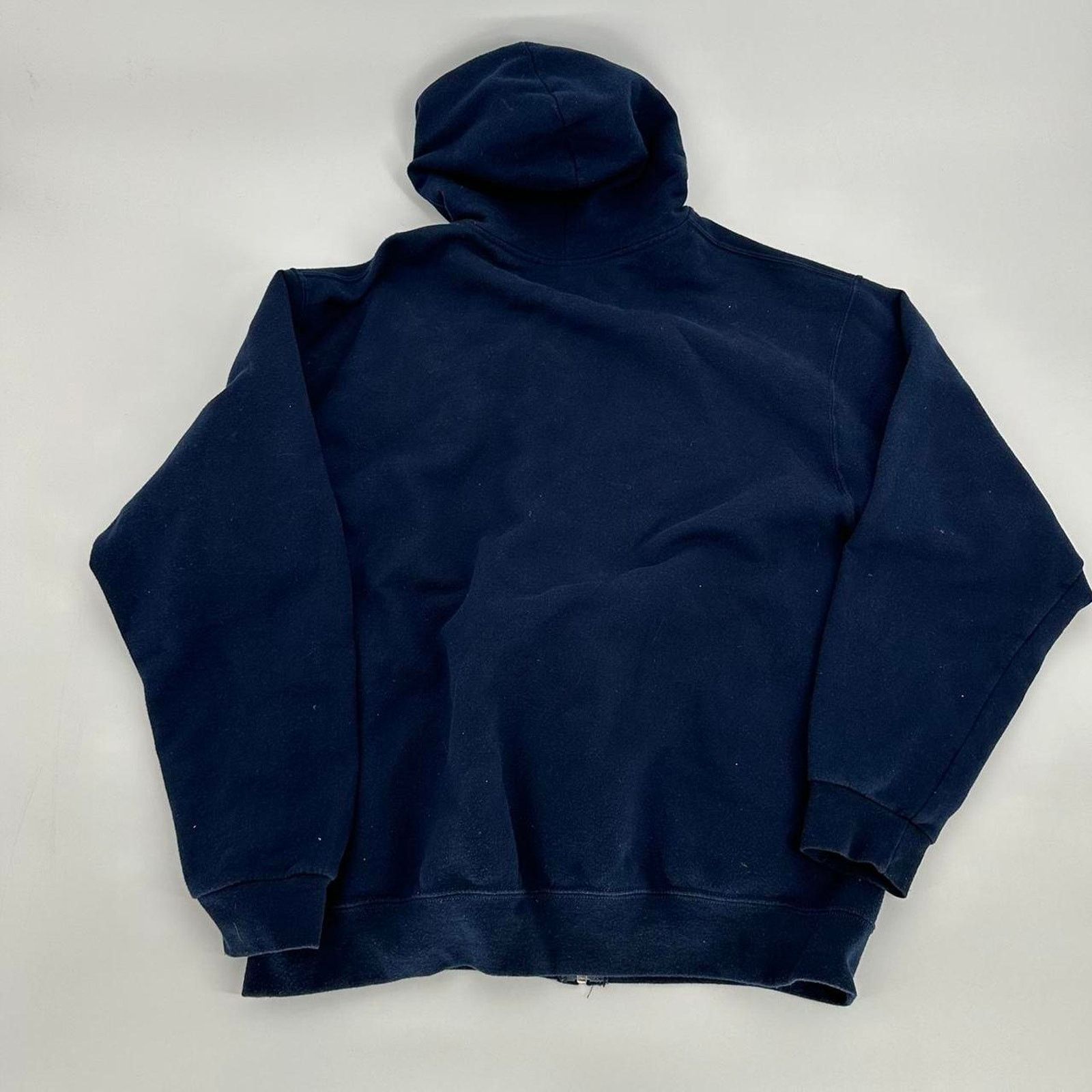 Fruit Of The Loom Baggy navy blank hoodie Size US L / EU 52-54 / 3 - 2 Thumbnail