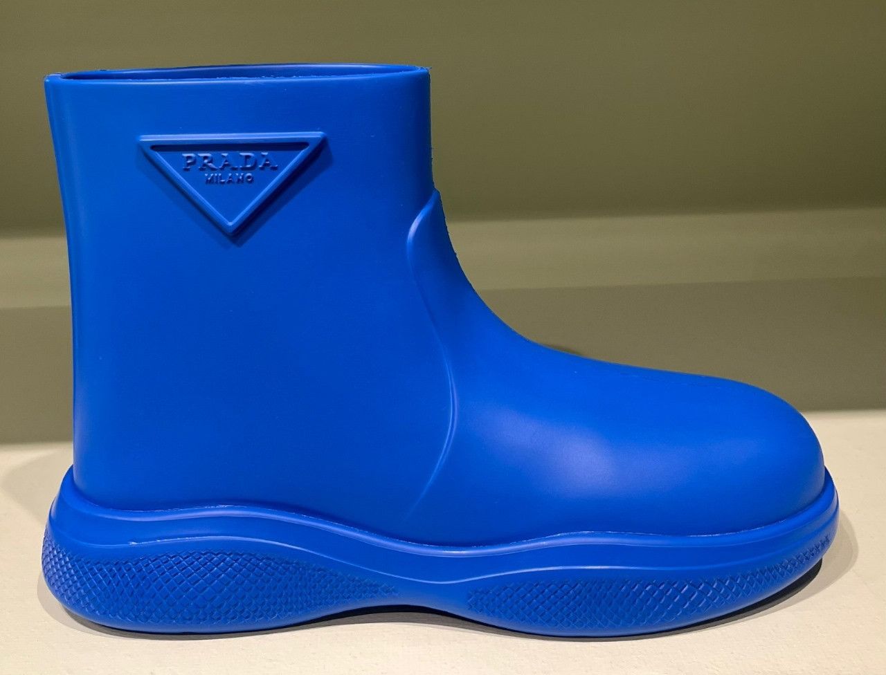 Prada o1la1rc1a0724 Size: 12 US / 2TE1B4 Boots in Blue Size US 12 / EU 45 - 2 Thumbnail