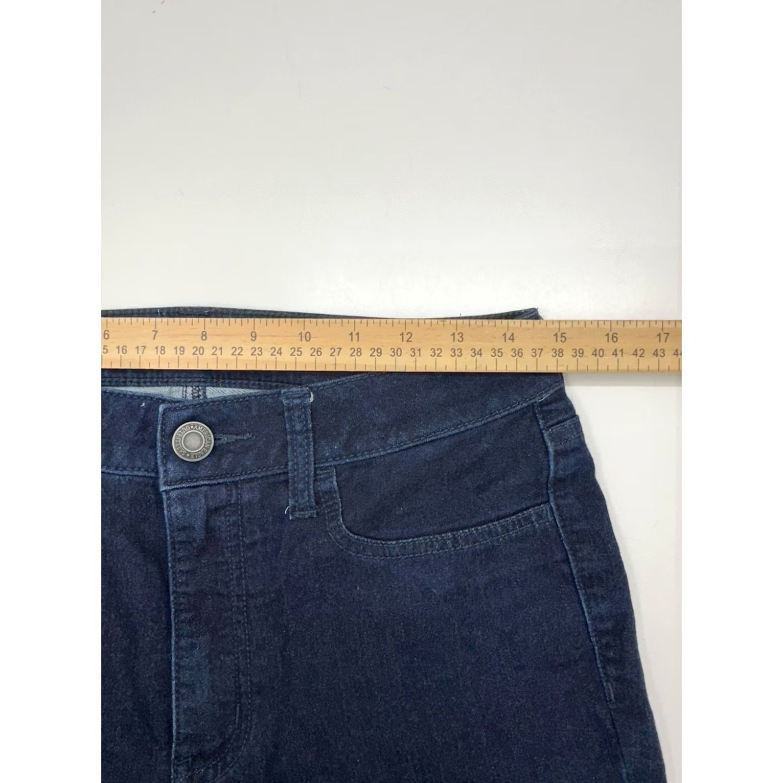 American Eagle Outfitters American Eagle Womens Jeans Size 8 Regular Hi-Rise Jegging Denim Blue Size 30" / US 8 / IT 44 - 6 Thumbnail
