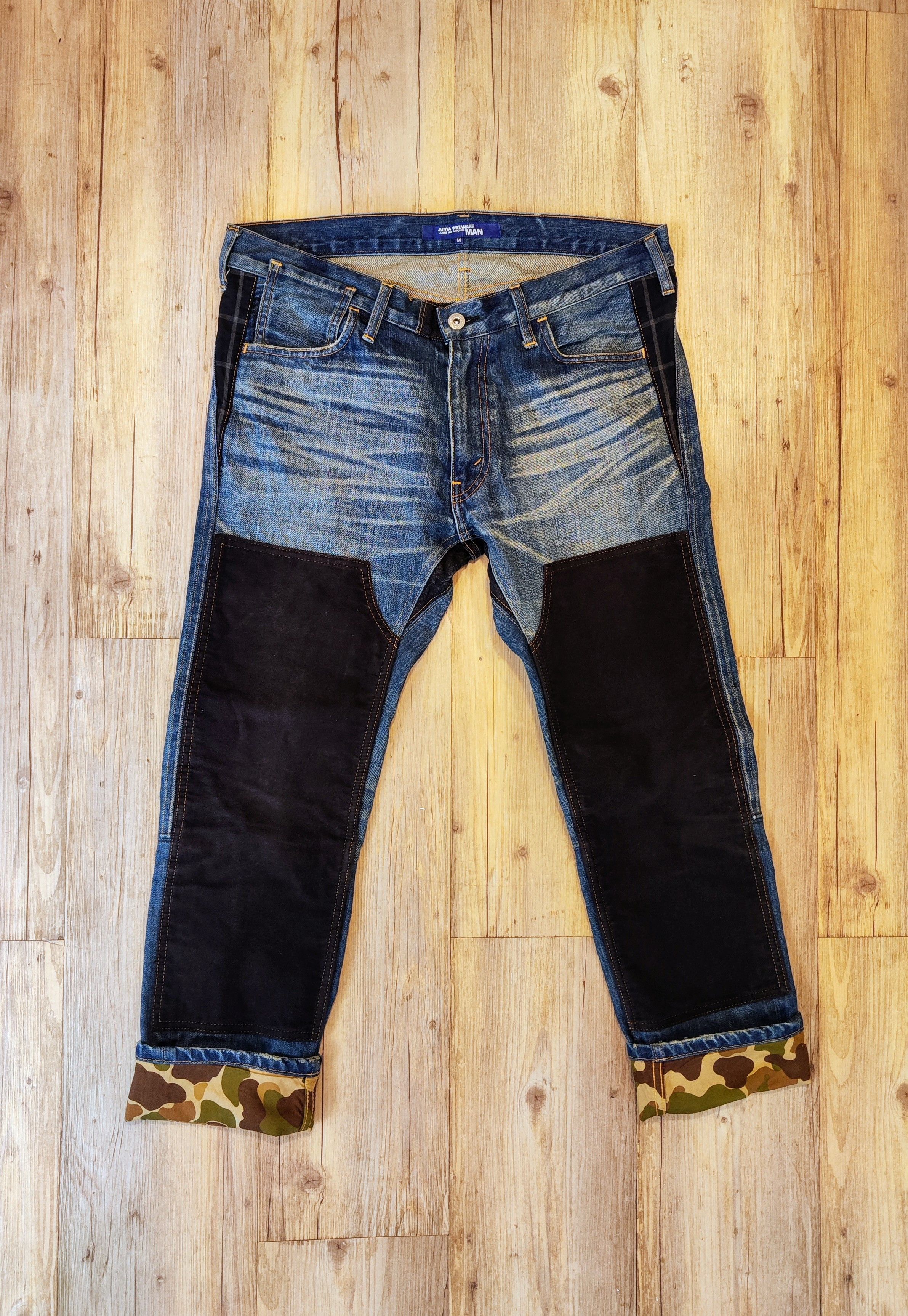 Comme des Garcons Patchwork camo denim pants.Like R13 or Attachment Size US 32 / EU 48 - 3 Thumbnail