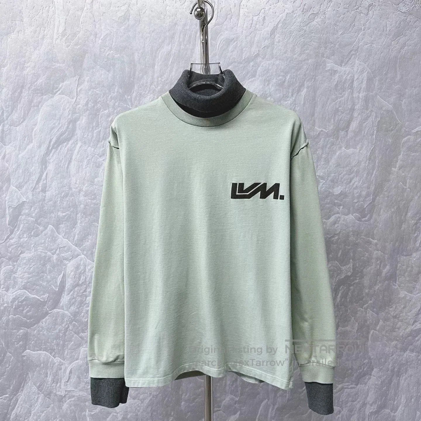 Louis Vuitton louis vuitton high-neck sweatshirt in green. Size US M / EU 48-50 / 2 - 1 Thumbnail