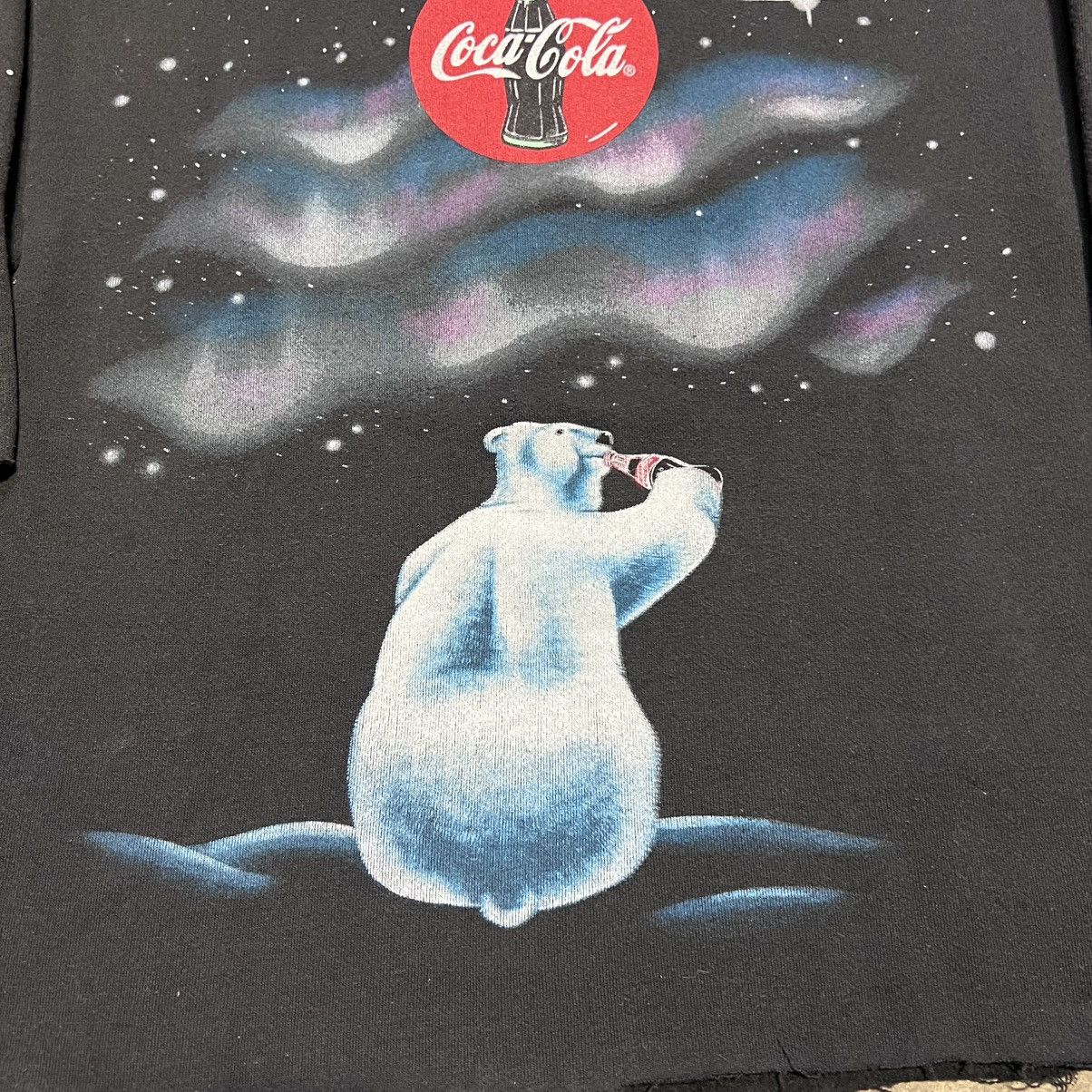 Coca Cola Vintage Coca Cola Polar Bear Sweatshirt Cut Off Cropped 90s Size US L / EU 52-54 / 3 - 9 Thumbnail