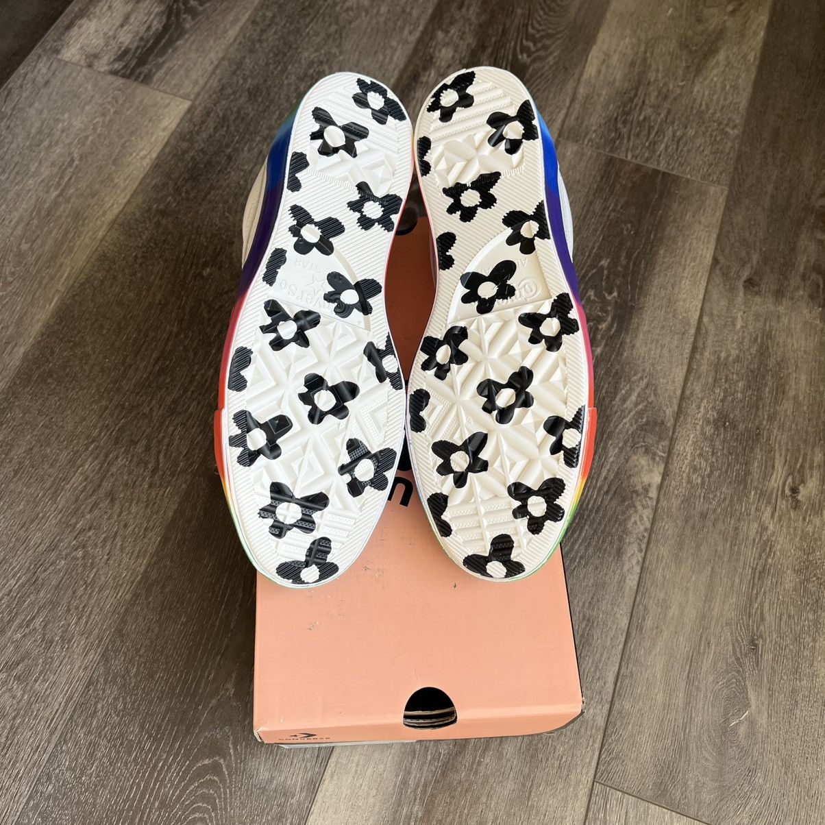 Converse × Golf Wang × Golf le Fleur Converse x Golf le Fleur One Star OX Low Rainbow and Socks Size US 8 / EU 41 - 8 Thumbnail