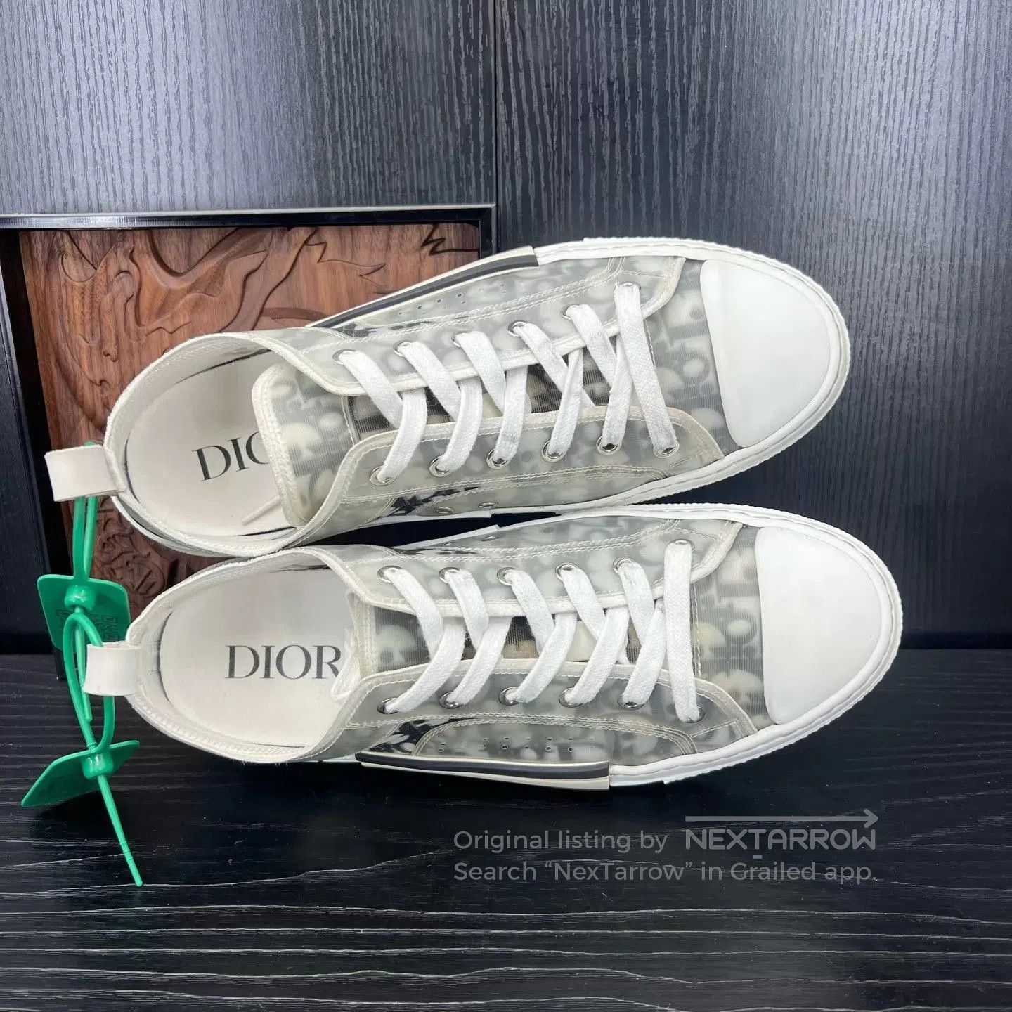 Dior Multi Color Low-Top Sneakers Size 9.5. Size US 9.5 / EU 42-43 - 6 Thumbnail
