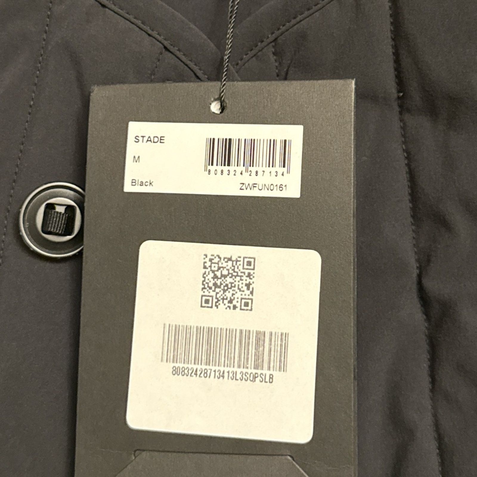 Nobis NWT Nobis women’s Eiffel Tower Black Quilted JKT Size M / US 6-8 / IT 42-44 - 5 Thumbnail