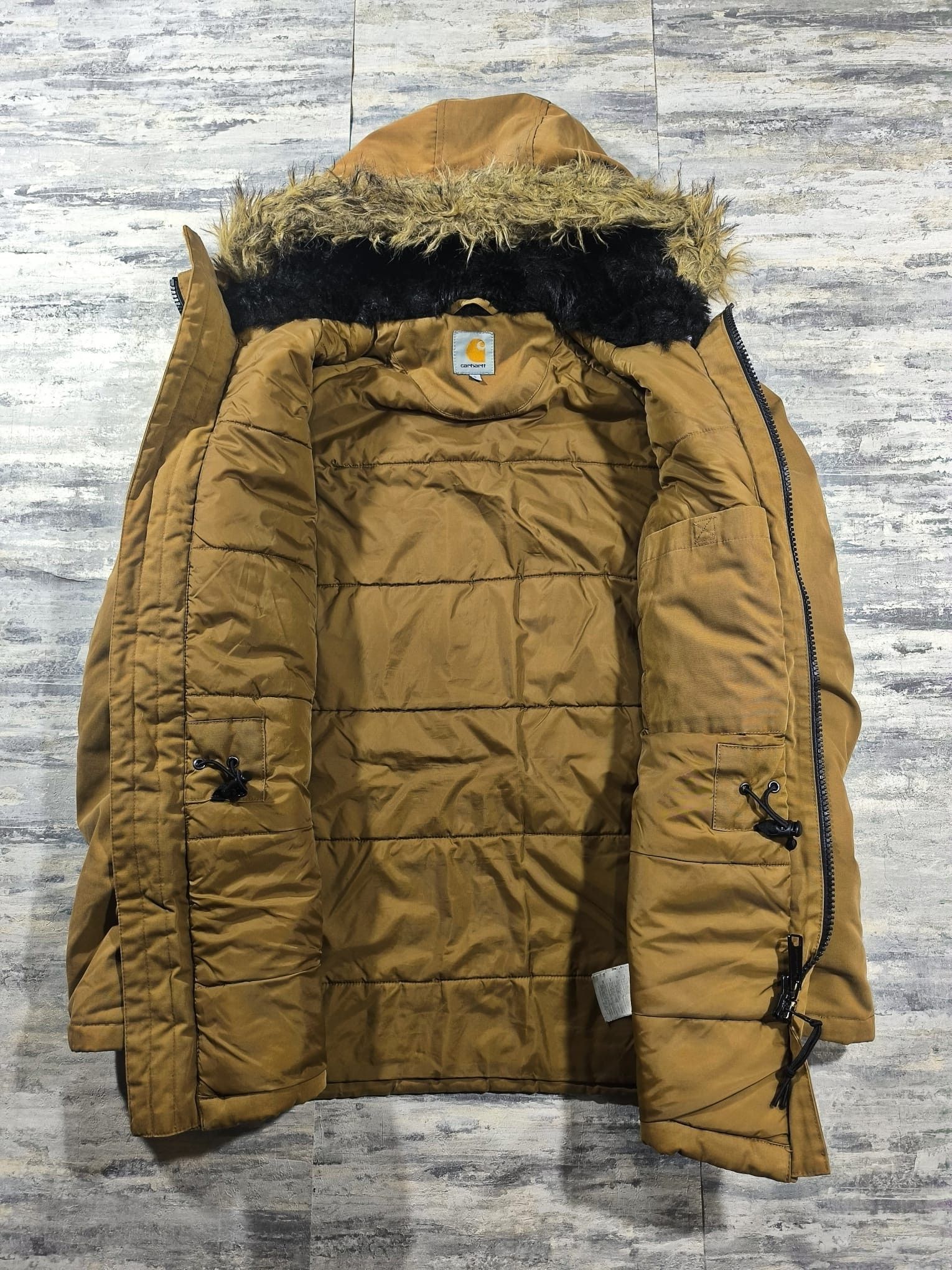 Carhartt Vtg Workwear Carhartt Trapper Parka FauxFur Winter Size US S / EU 44-46 / 1 - 6 Thumbnail