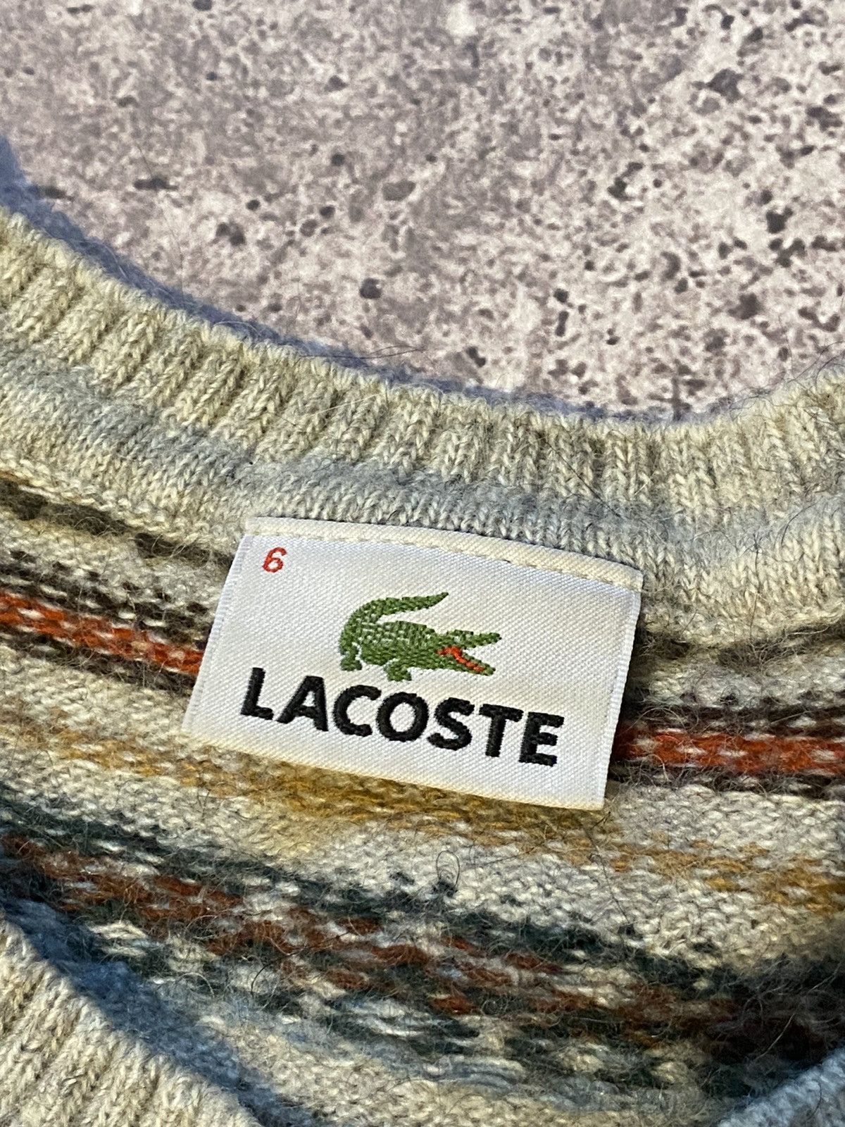 Lacoste Lacoste Vintage Sweater Knit Casual 90s Hype Rare Size US L / EU 52-54 / 3 - 6 Thumbnail