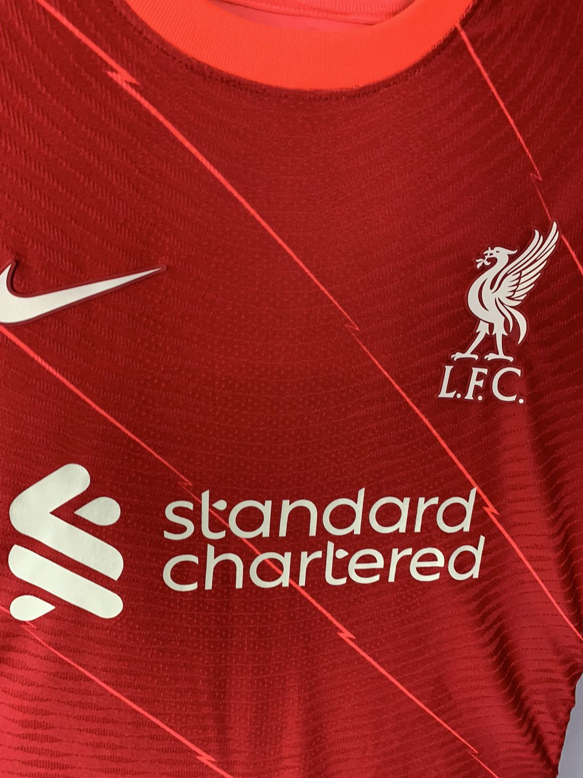 Nike Nike Liverpool FC 2021/22 Soccer Jersey Shirt Size-M Size US M / EU 48-50 / 2 - 2 Thumbnail