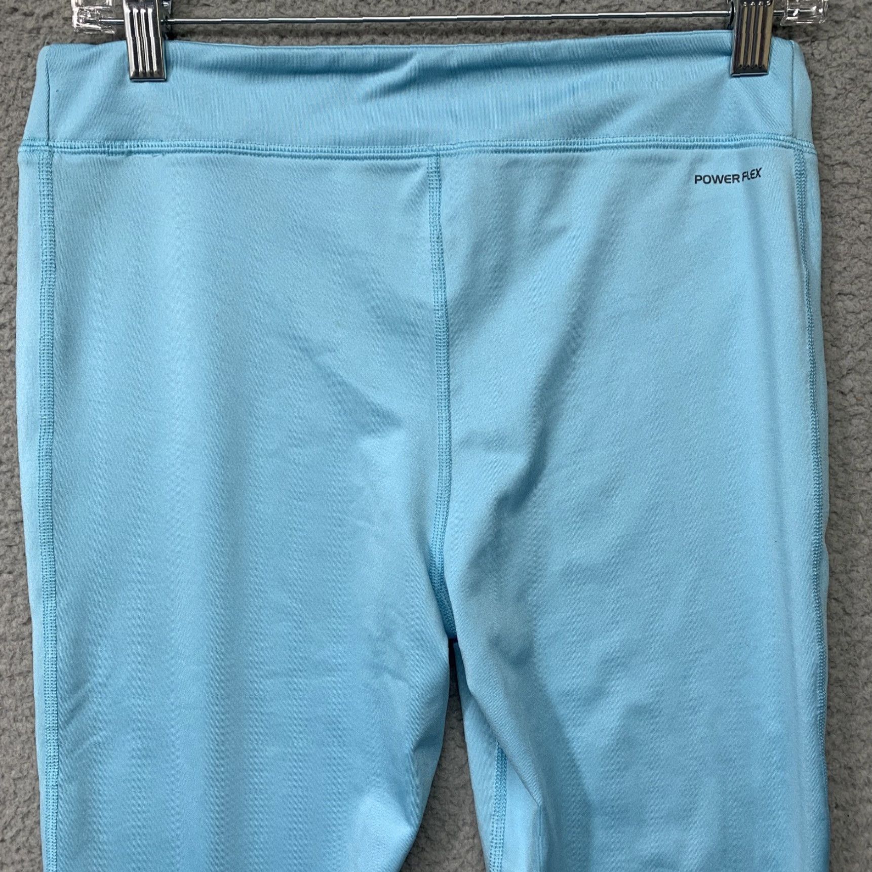 Champion Champion Women’s Power Train Flex Leggings Size M Mid-Calf Activewear Pants Aqua Size 32" / US 10 / IT 46 - 6 Thumbnail