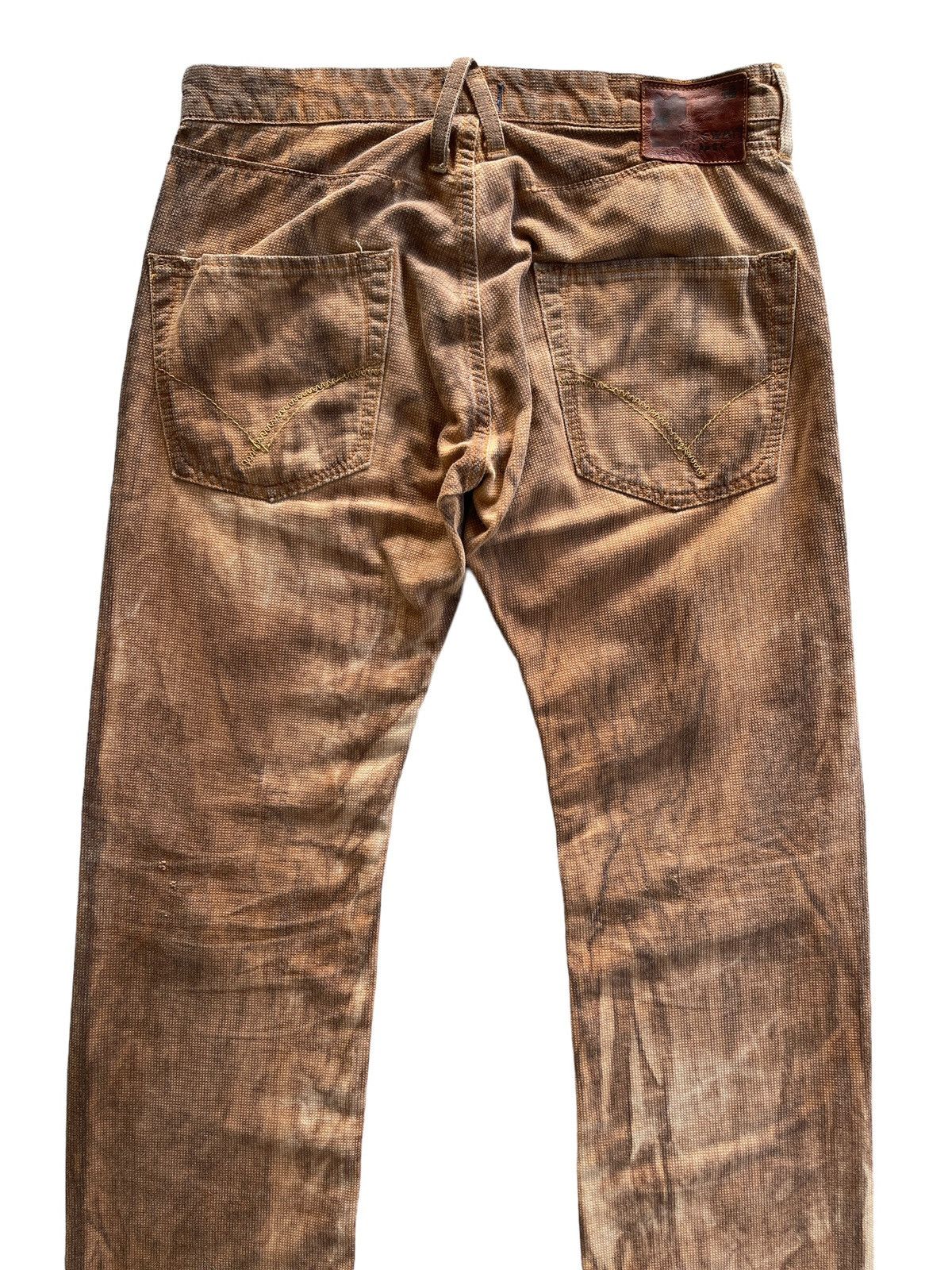 Japanese Brand Vintage Japanese Blueway Distressed Mudd Denim Size US 31 - 5 Thumbnail
