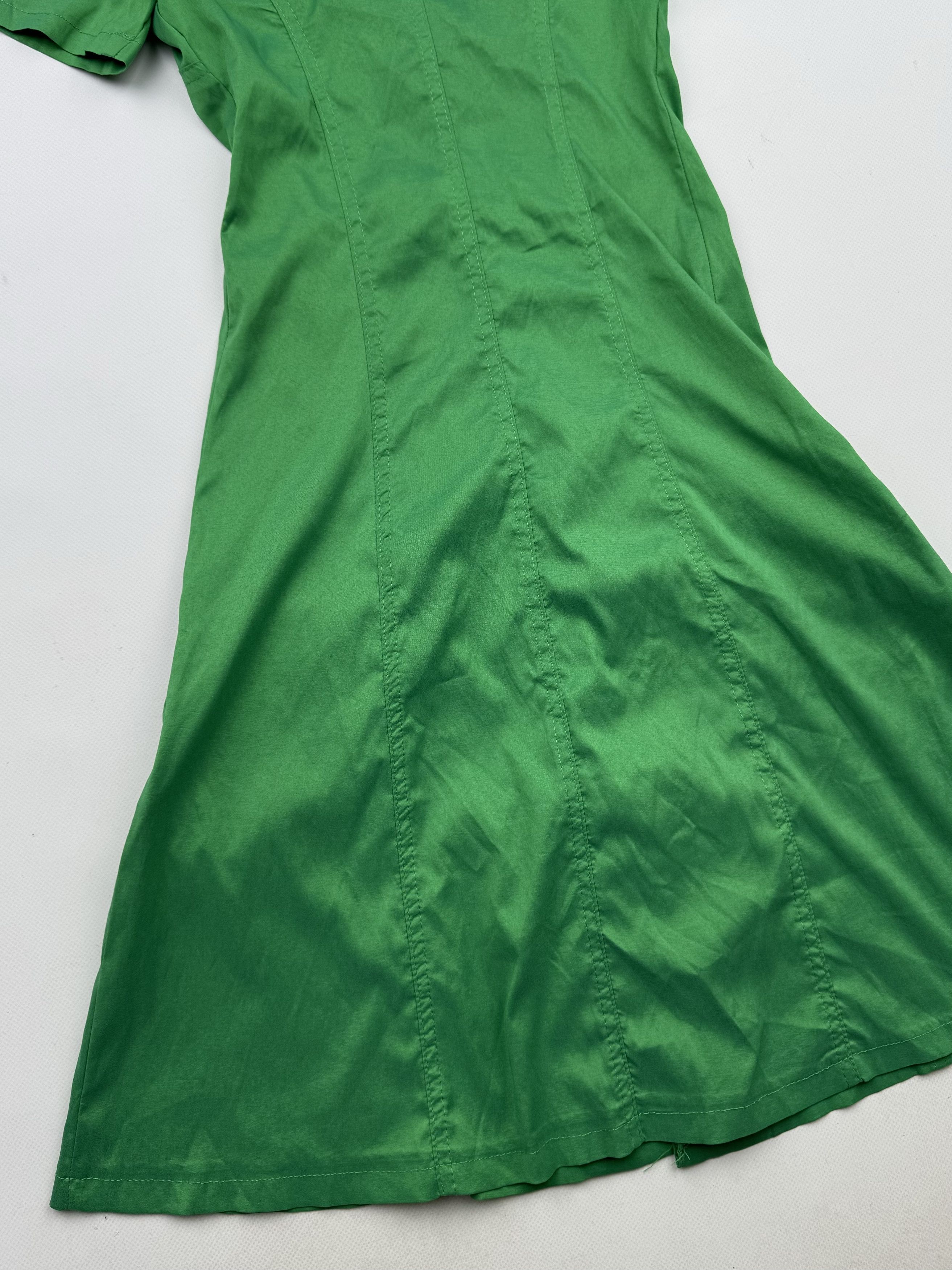 Japanese Brand Y2K Fit&Flare Amazing Cargo Dress B458(V261)E2 Size XS / US 0-2 / IT 36-38 - 8 Thumbnail