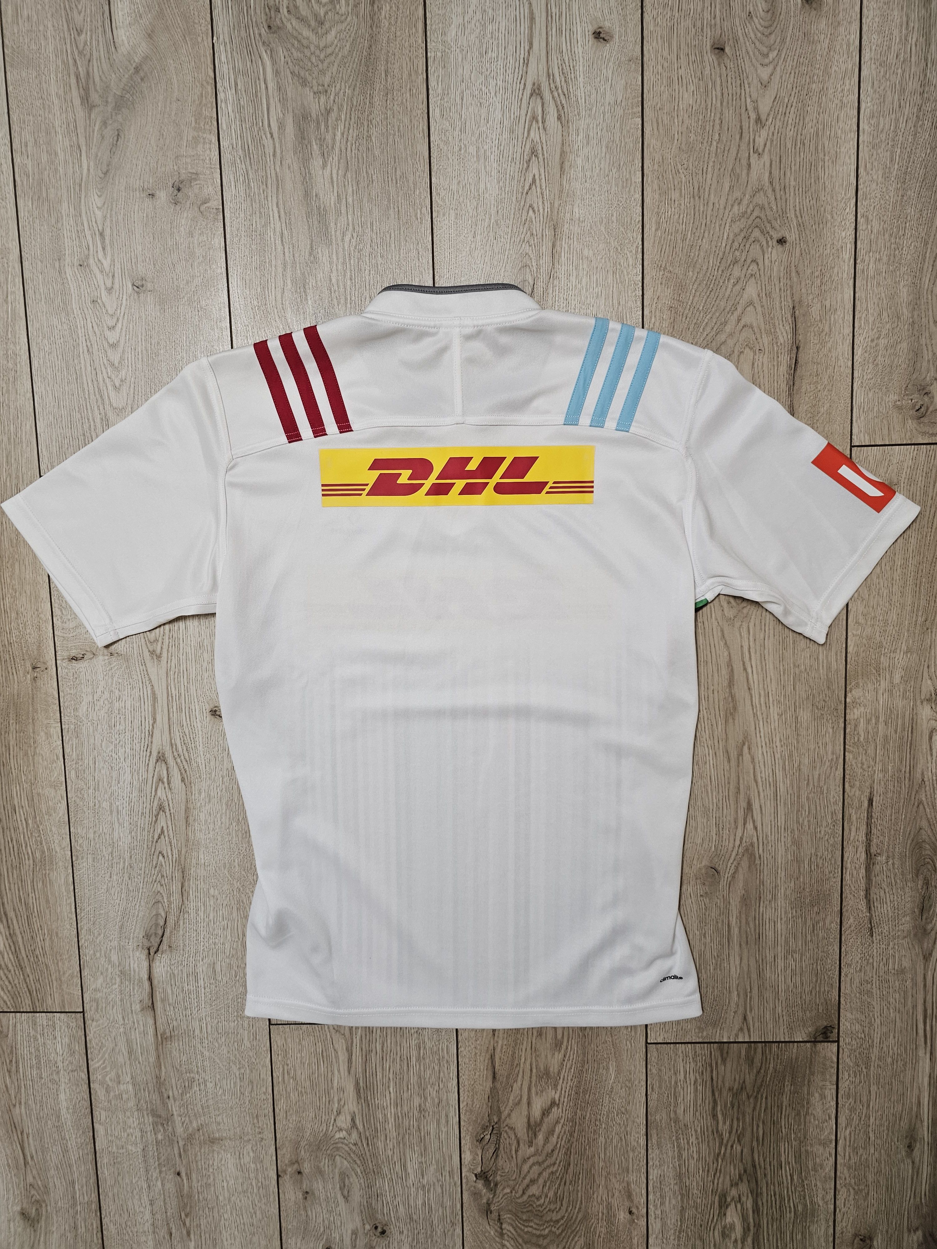 Adidas HARLEQUINS RUGBY JERSEY 2015 AWAY ENGLAND SHIRT RUGBY JERSEY Size US M / EU 48-50 / 2 - 2 Thumbnail