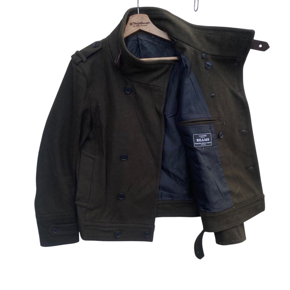 Beams Plus × Designer BEAMS Tactical Double Breasted Wool Jacket Size US S / EU 44-46 / 1 - 6 Thumbnail