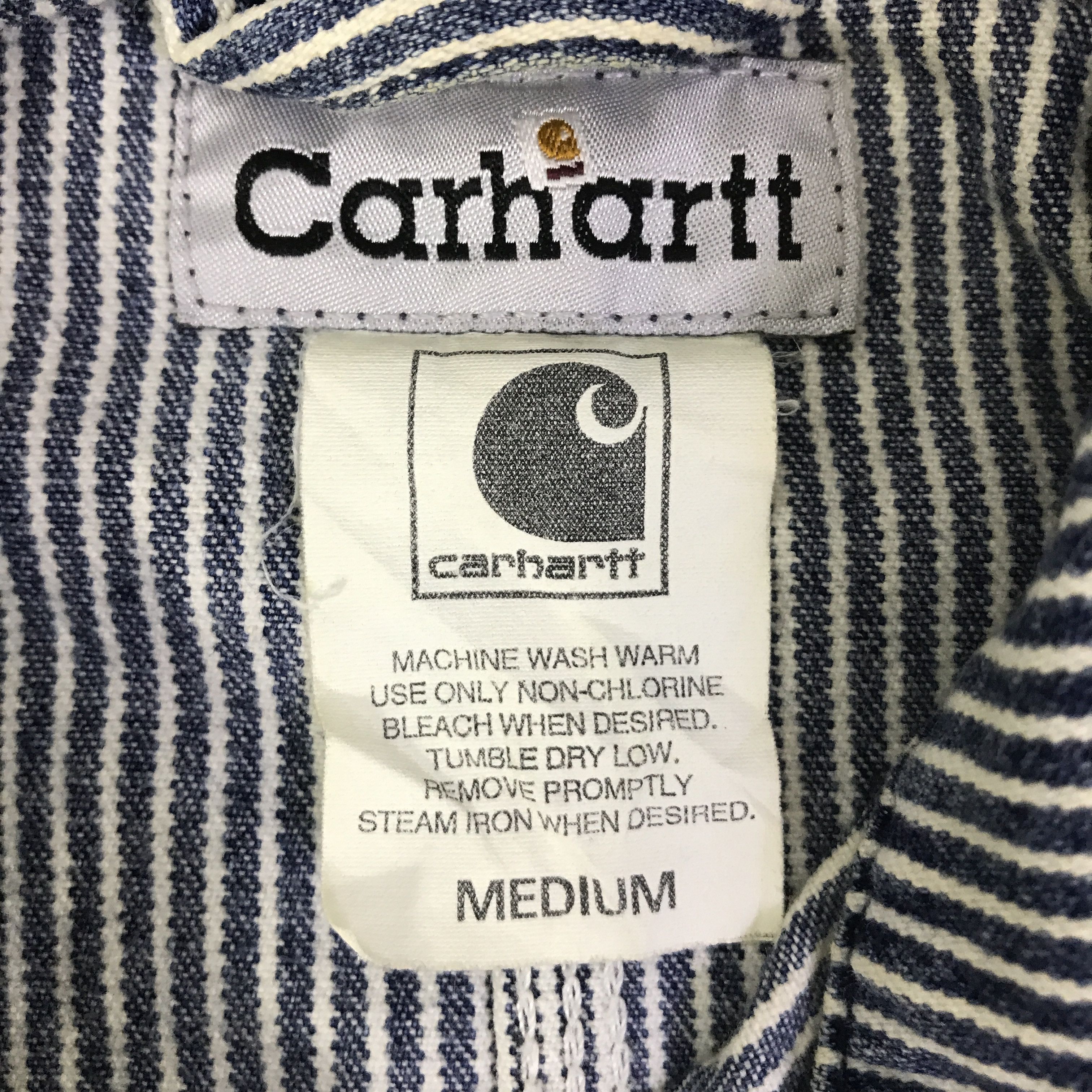 Carhartt CARHARTT INDIGO HICKORY HOODIE JACKET K80B4 Size US M / EU 48-50 / 2 - 9 Thumbnail