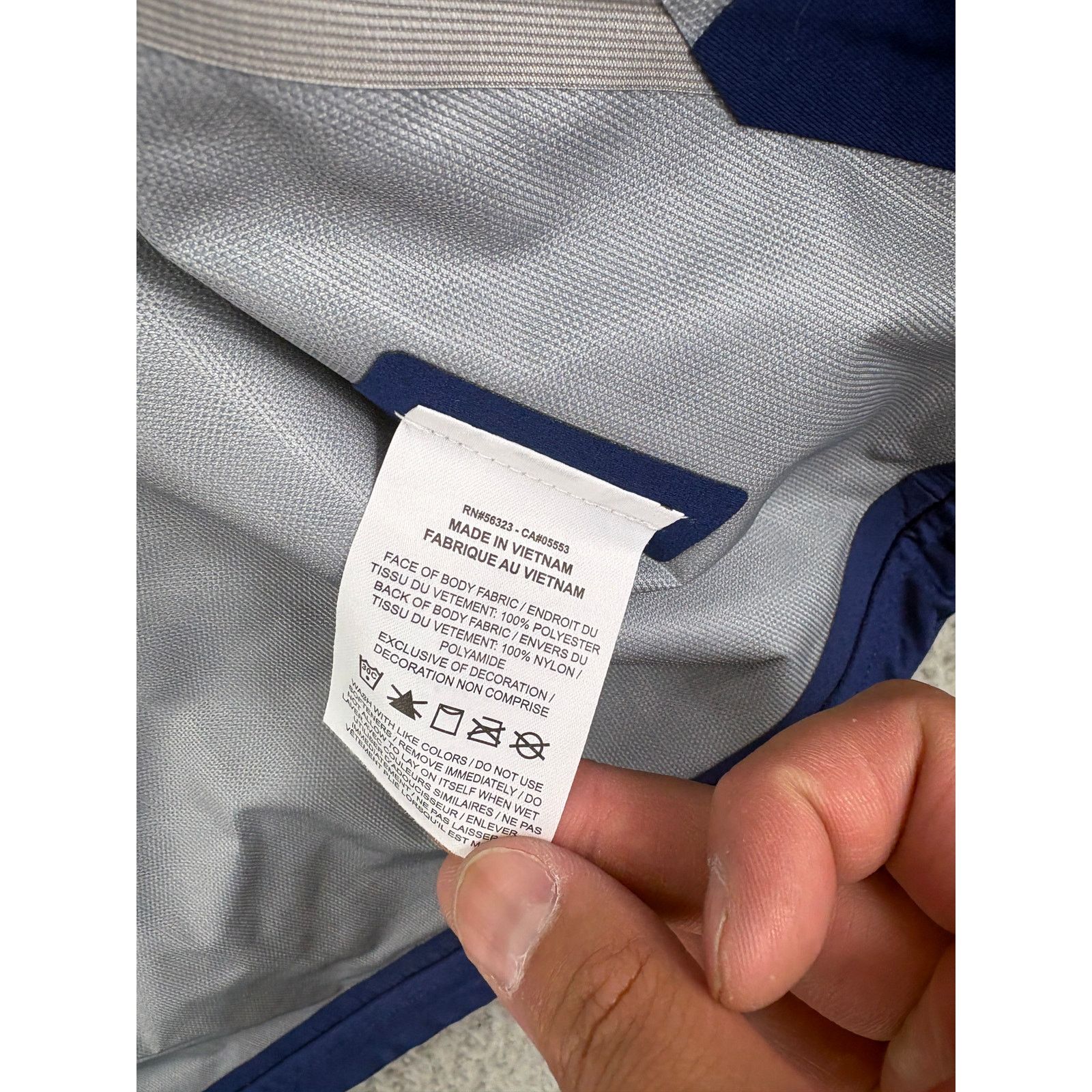 Nike Nike Pro Elite Storm Running Jacket Men S Blue Waterproof Size US S / EU 44-46 / 1 - 9 Thumbnail