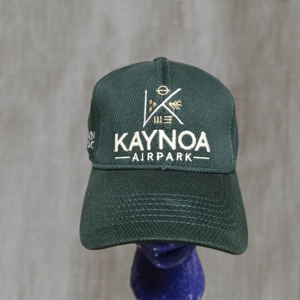 Vintage VINTAGE Unbranded Baseball Cap Hat Adult One Size Green Adjustable 90s Men Size ONE SIZE - 1 Thumbnail