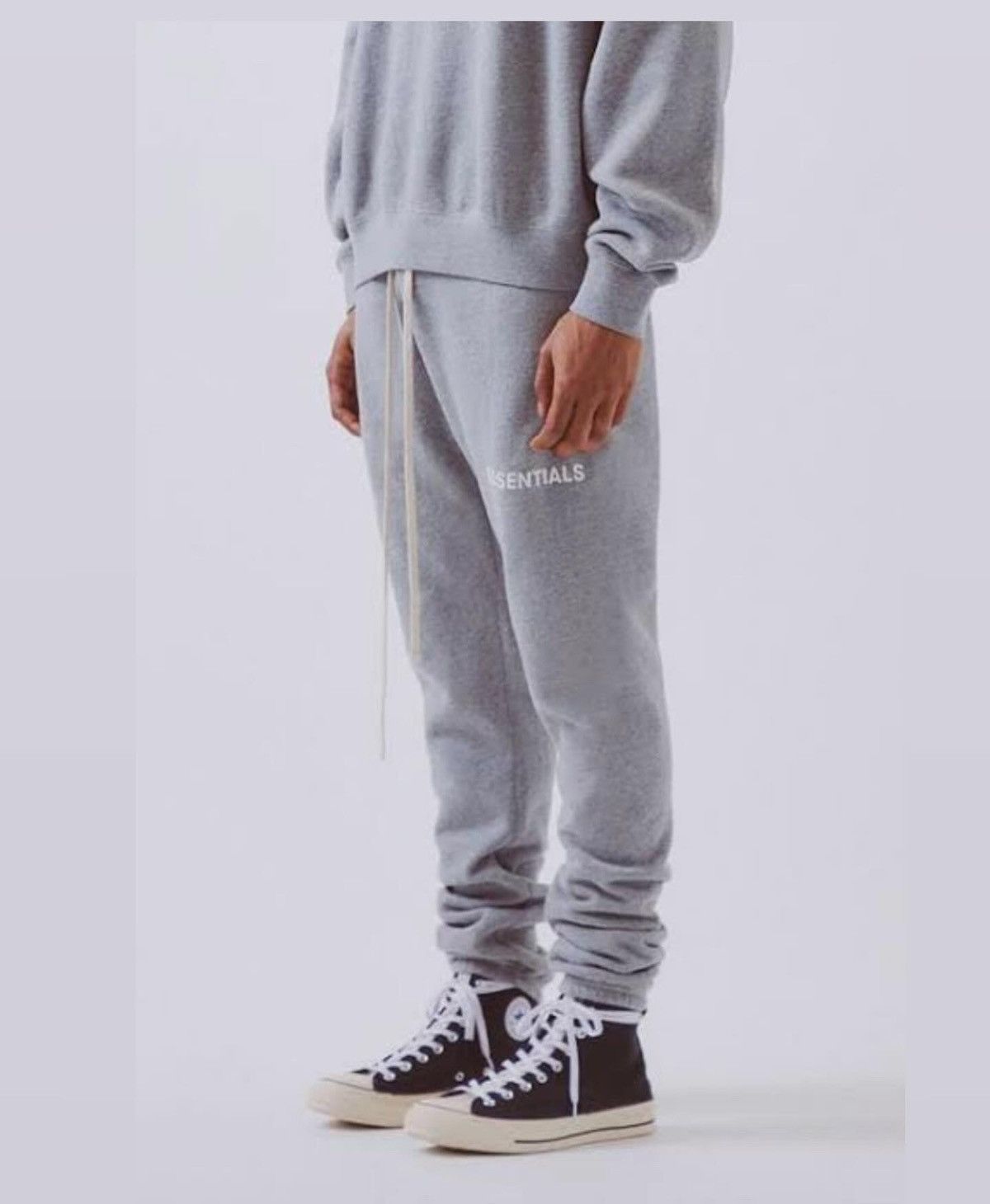 FOG OG 2018 Fear of God Essentials Sweatpants Gray Size US 33 - 3 Thumbnail