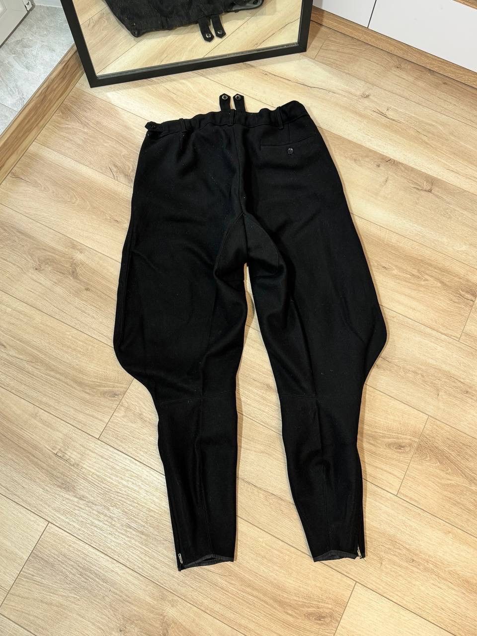 Vintage WW2 German Galliffet trousers Pants M32 Wool Breeches Size US 34 / EU 50 - 3 Thumbnail