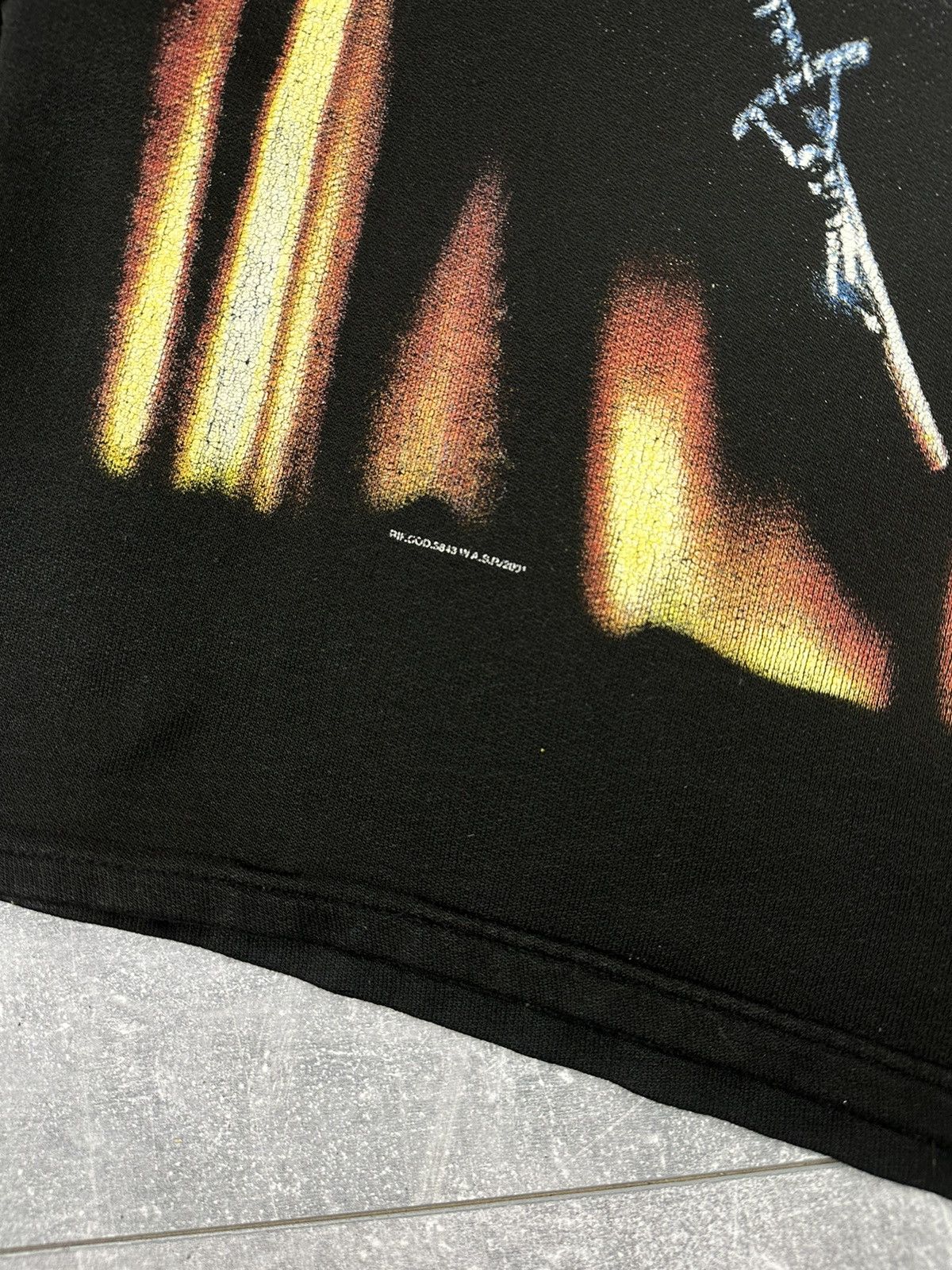 Gildan W.A.S.P. Holy Terror Hoodie Overprint Logo Size US XL / EU 56 / 4 - 6 Thumbnail
