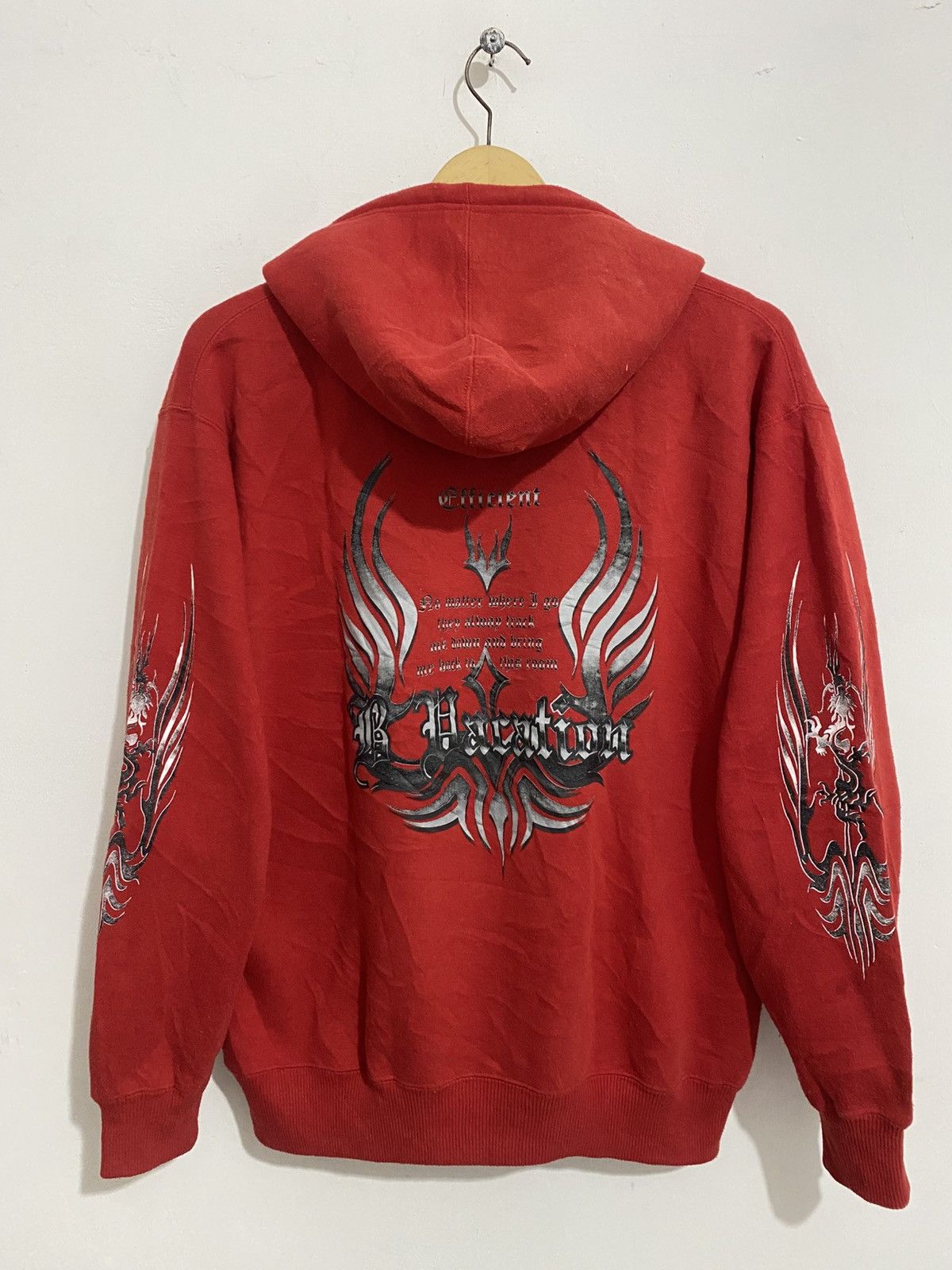 If Six Was Nine 💸BINDINGOFFER💸Japanese bluevacation dragon tribal hoodie Size US M / EU 48-50 / 2 - 4 Thumbnail