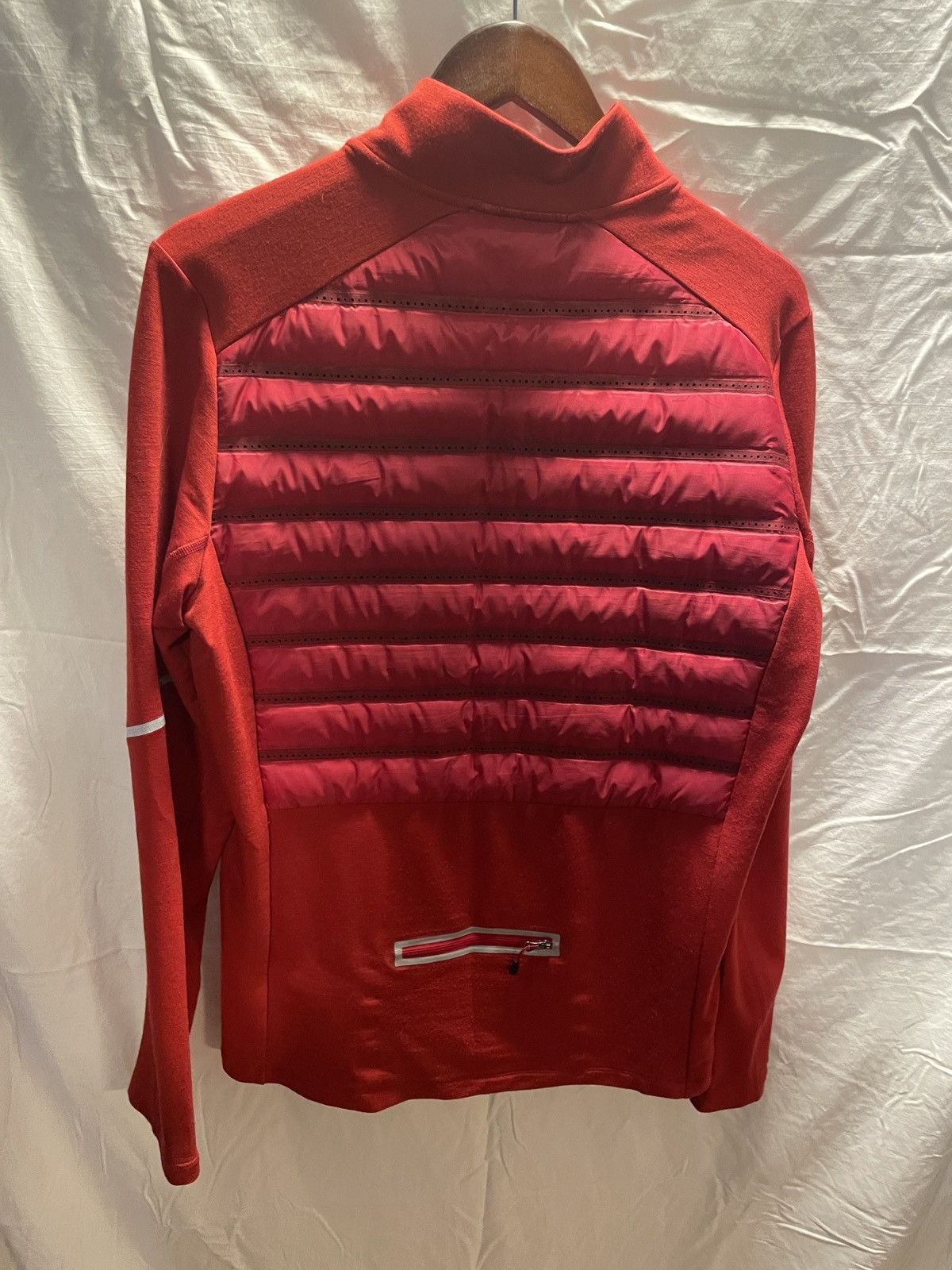 Nike × Vintage RARE Nike Aeroloft 800 Running Jacket Goose Down Wool Red Size US M / EU 48-50 / 2 - 2 Thumbnail