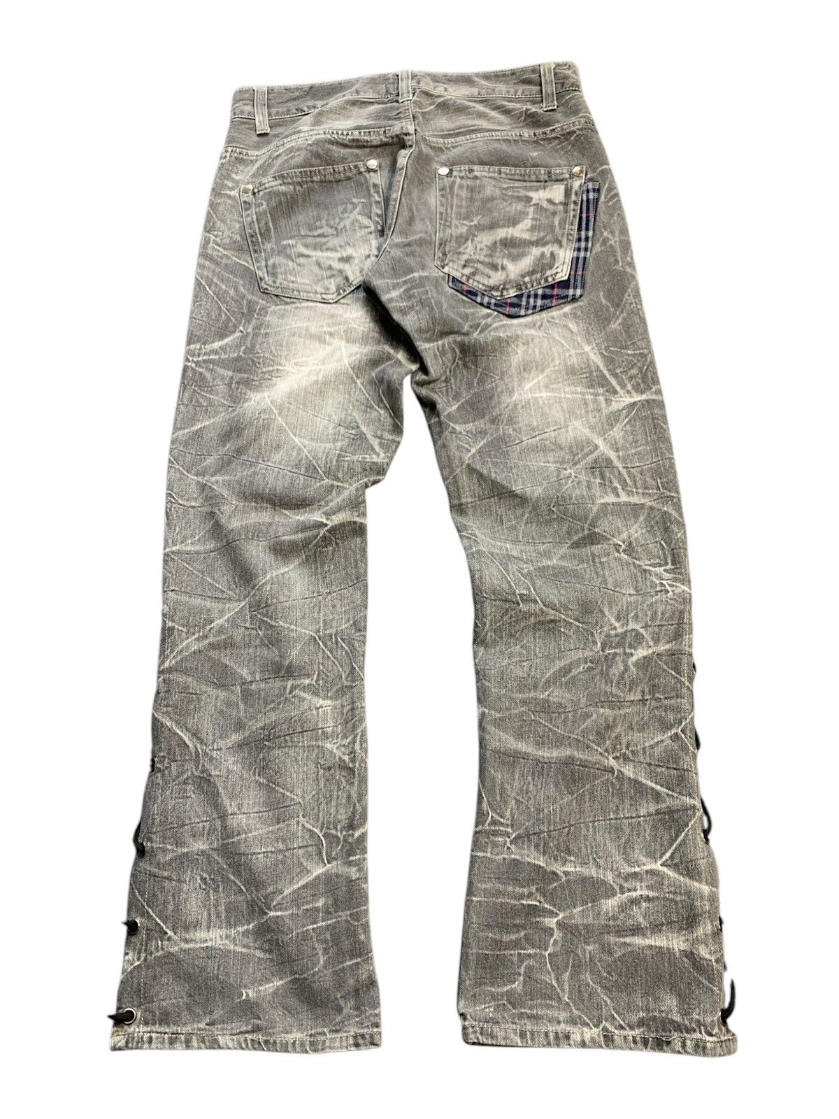 If Six Was Nine Lace up jackserika pant vkei style japanese brand Size US 34 / EU 50 - 5 Thumbnail
