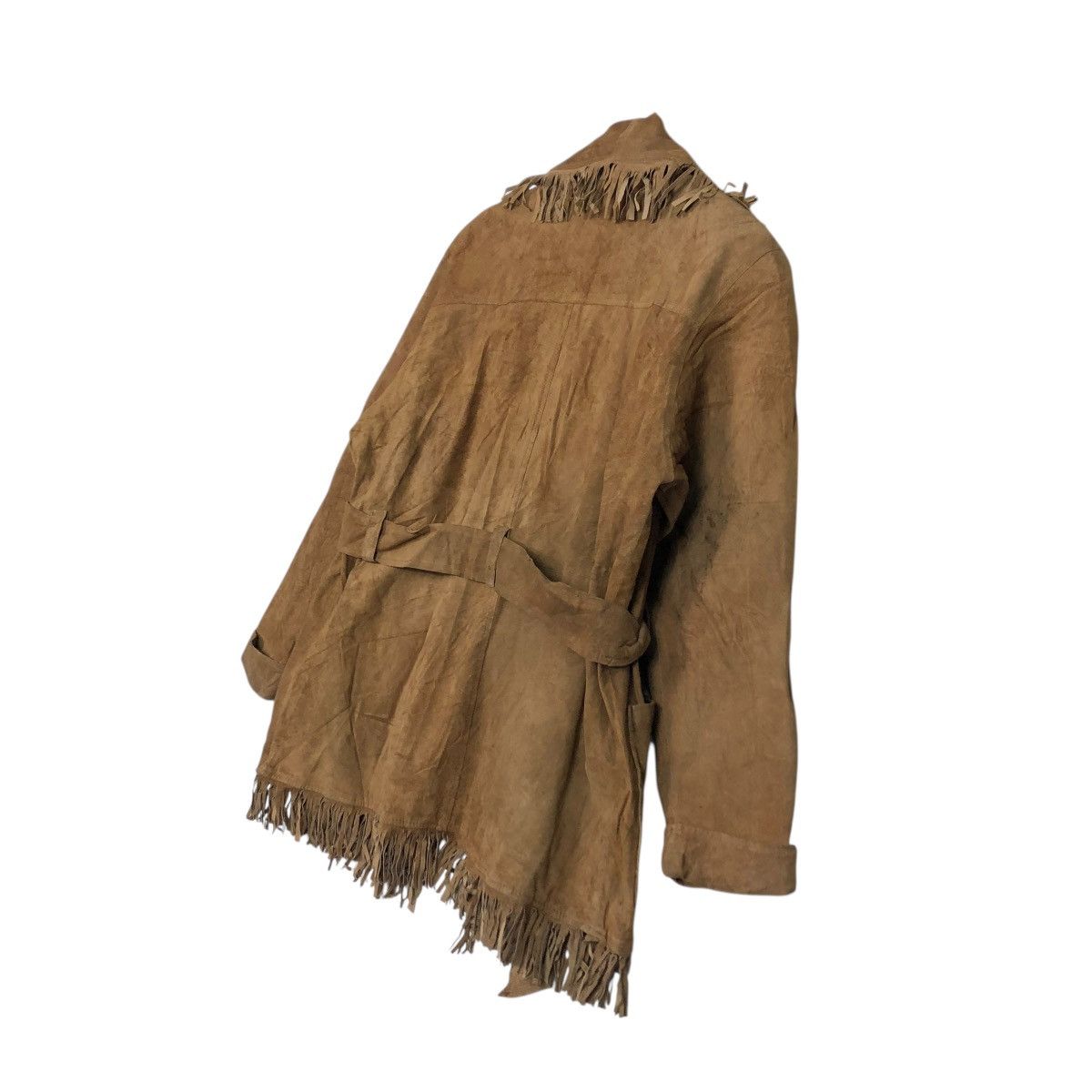 Vintage 🔥VINTAGE COWBOY DESIGN LEATHER JACKET JURAHOUSE ISSEY MIYAKE Size US M / EU 48-50 / 2 - 12 Thumbnail