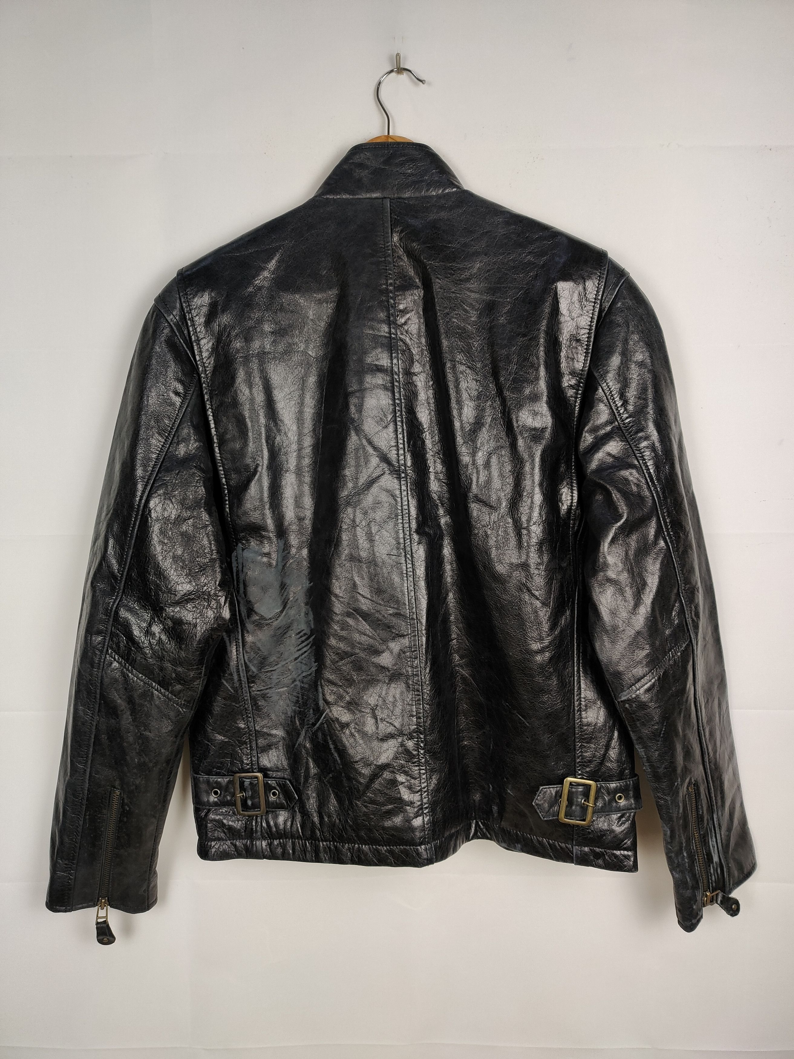 Japanese Brand Vintage Nankai Leather Jacket Caferacer Size US M / EU 48-50 / 2 - 6 Thumbnail