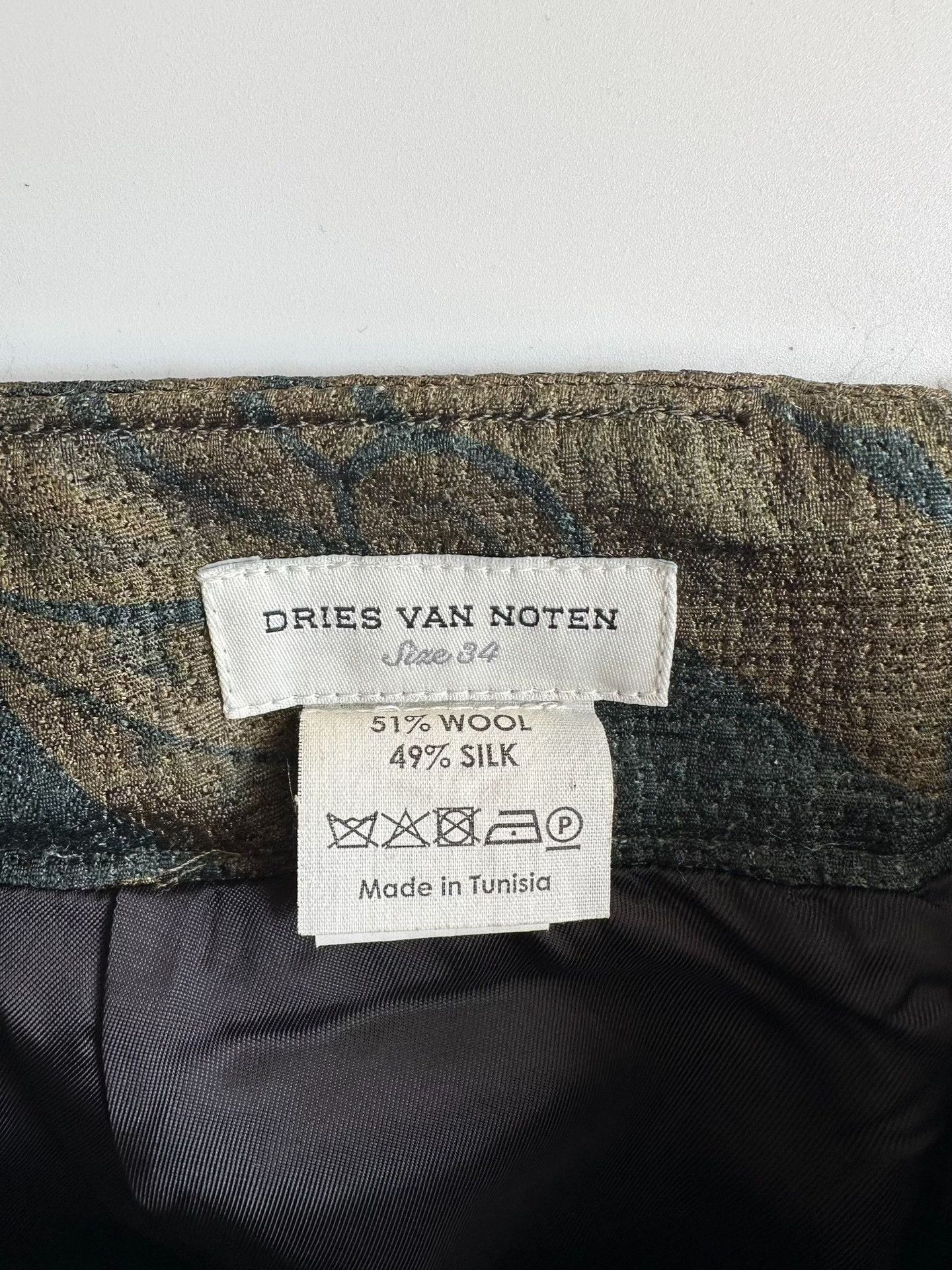 Dries Van Noten DRIES VAN NOTEN Plant skirt| Size 26" / US 2 / IT 38 - 4 Thumbnail