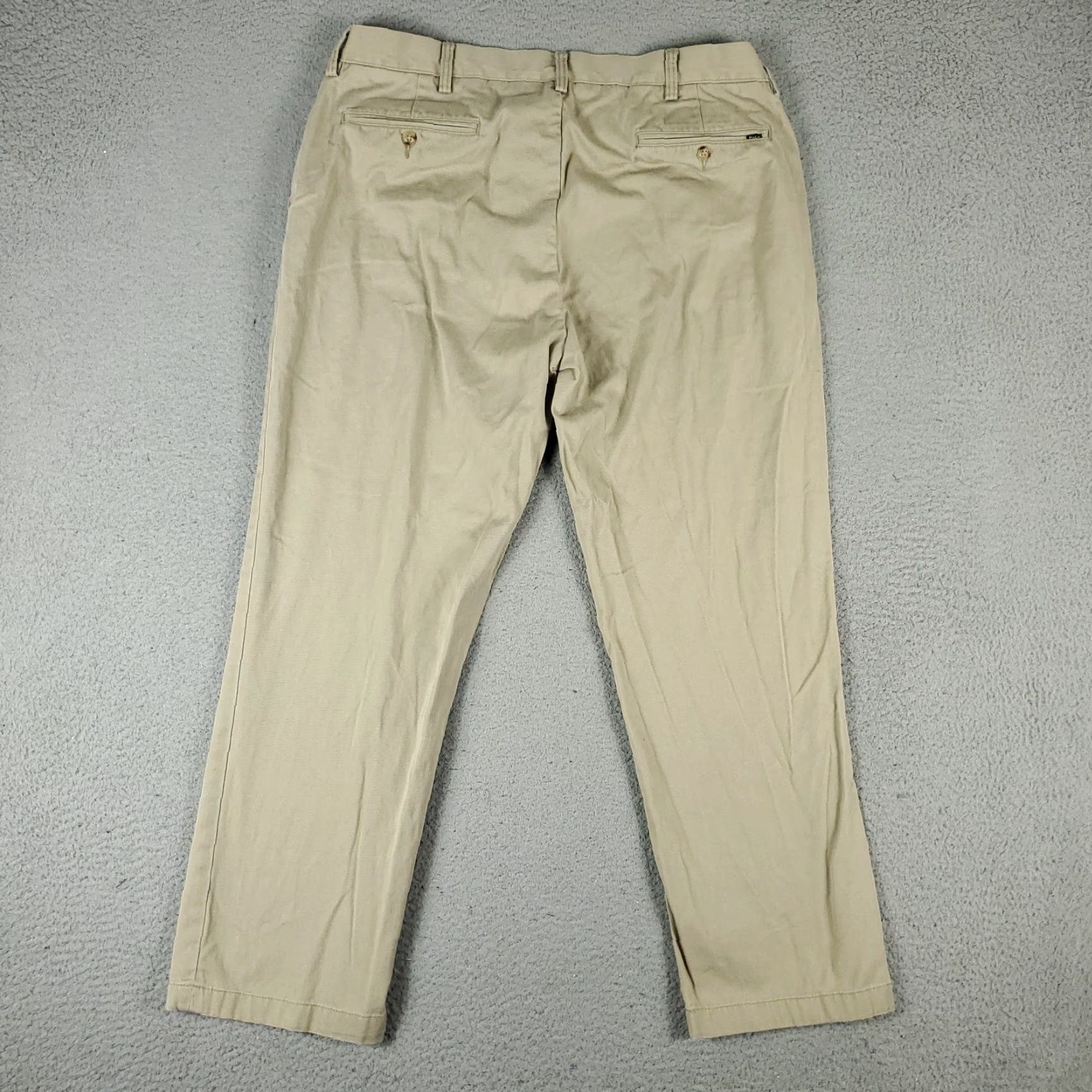 Ralph Lauren Ralph Lauren Chino Pants Mens 38x30 Beige Flat Front Casual Trousers Size US 38 / EU 54 - 6 Thumbnail